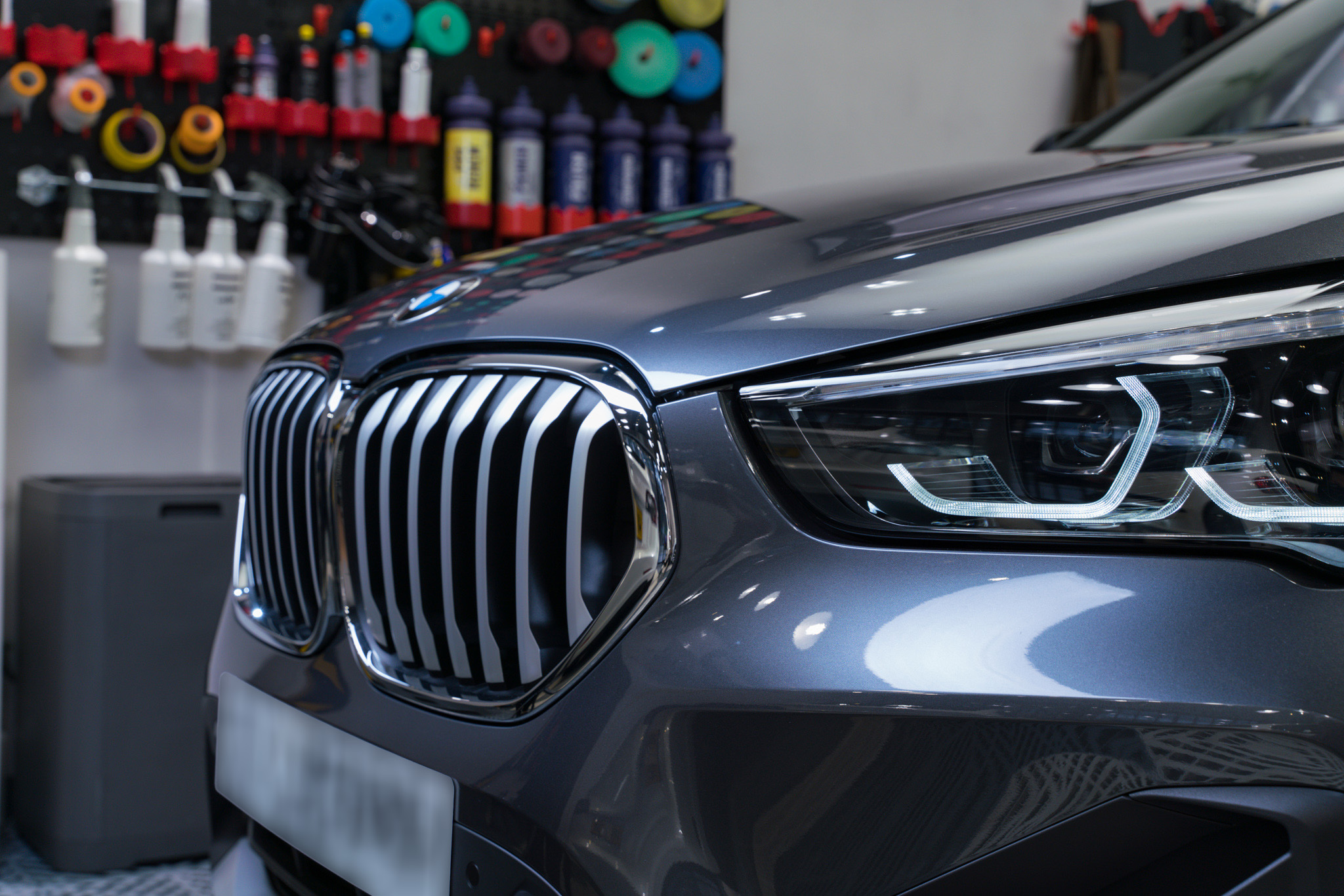 BMW X3 Grey 鍍膜 施工作品