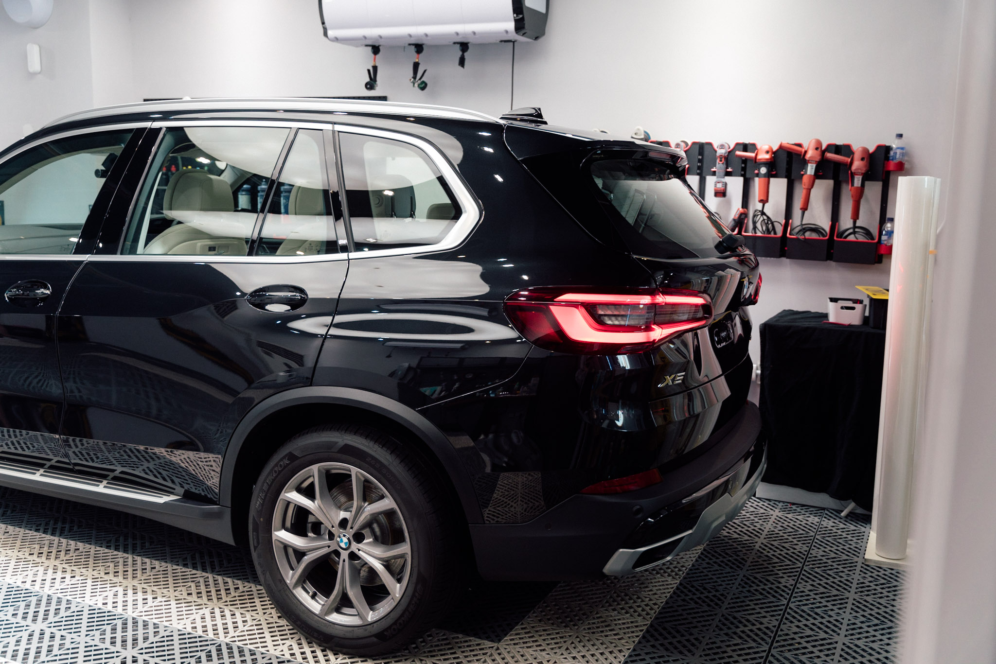 BMW X5 Black 透明 PPF 施工作品