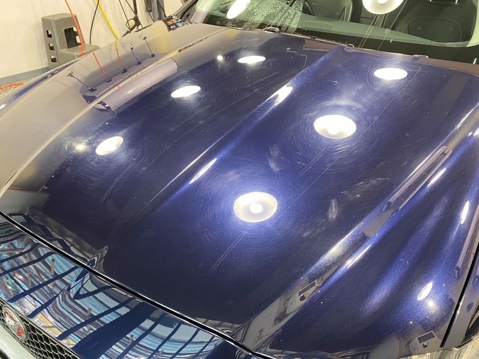 Jaguar XF 鍍膜 施工作品