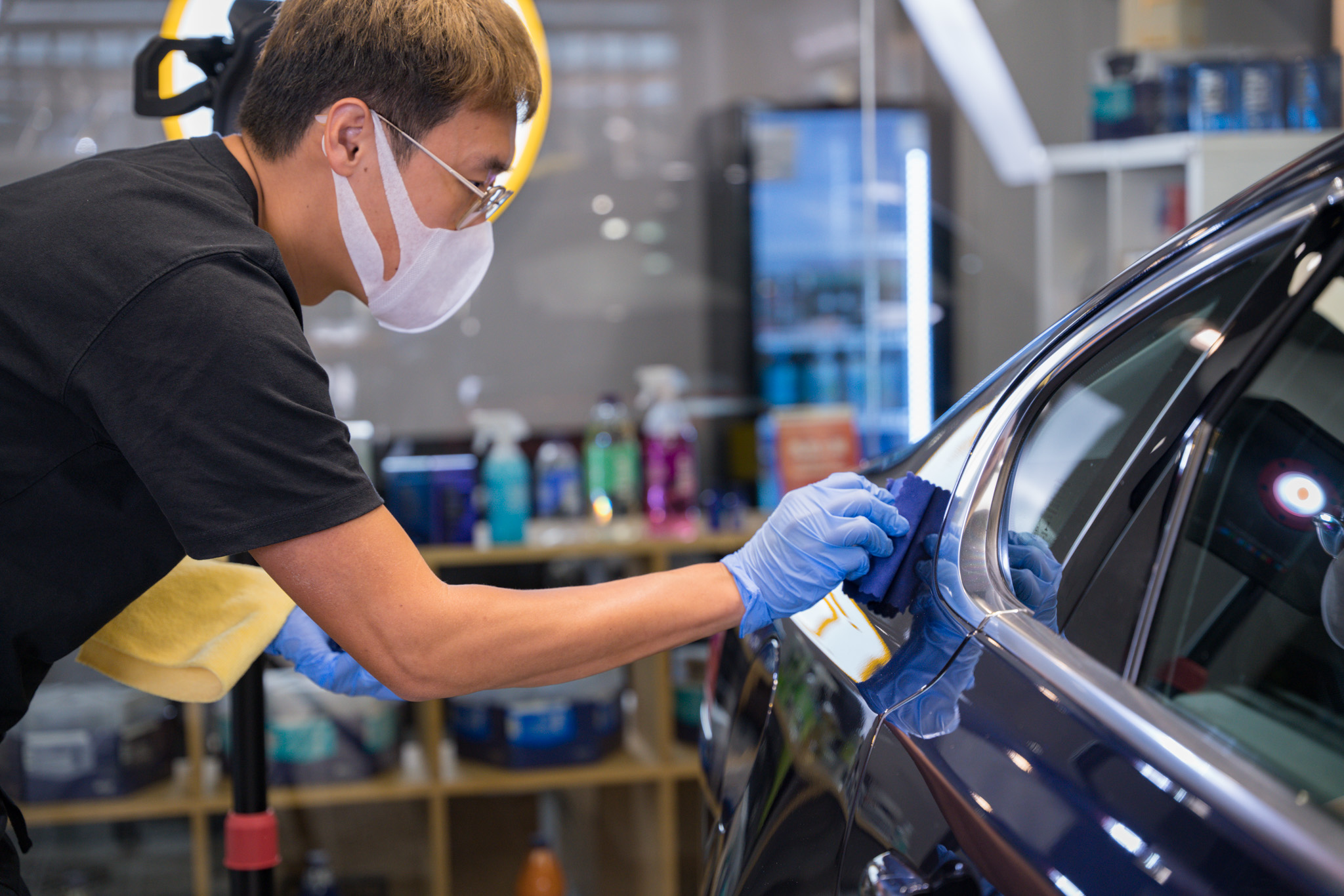 Jaguar XF 鍍膜 施工作品
