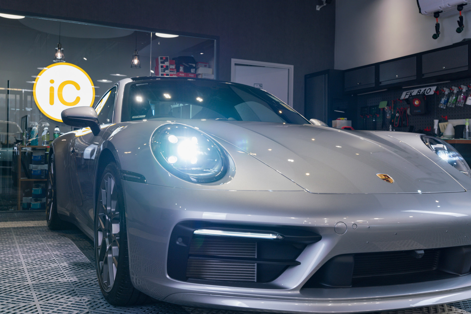 Porsche 911 (992) Carrera S 透明 PPF 施工作品
