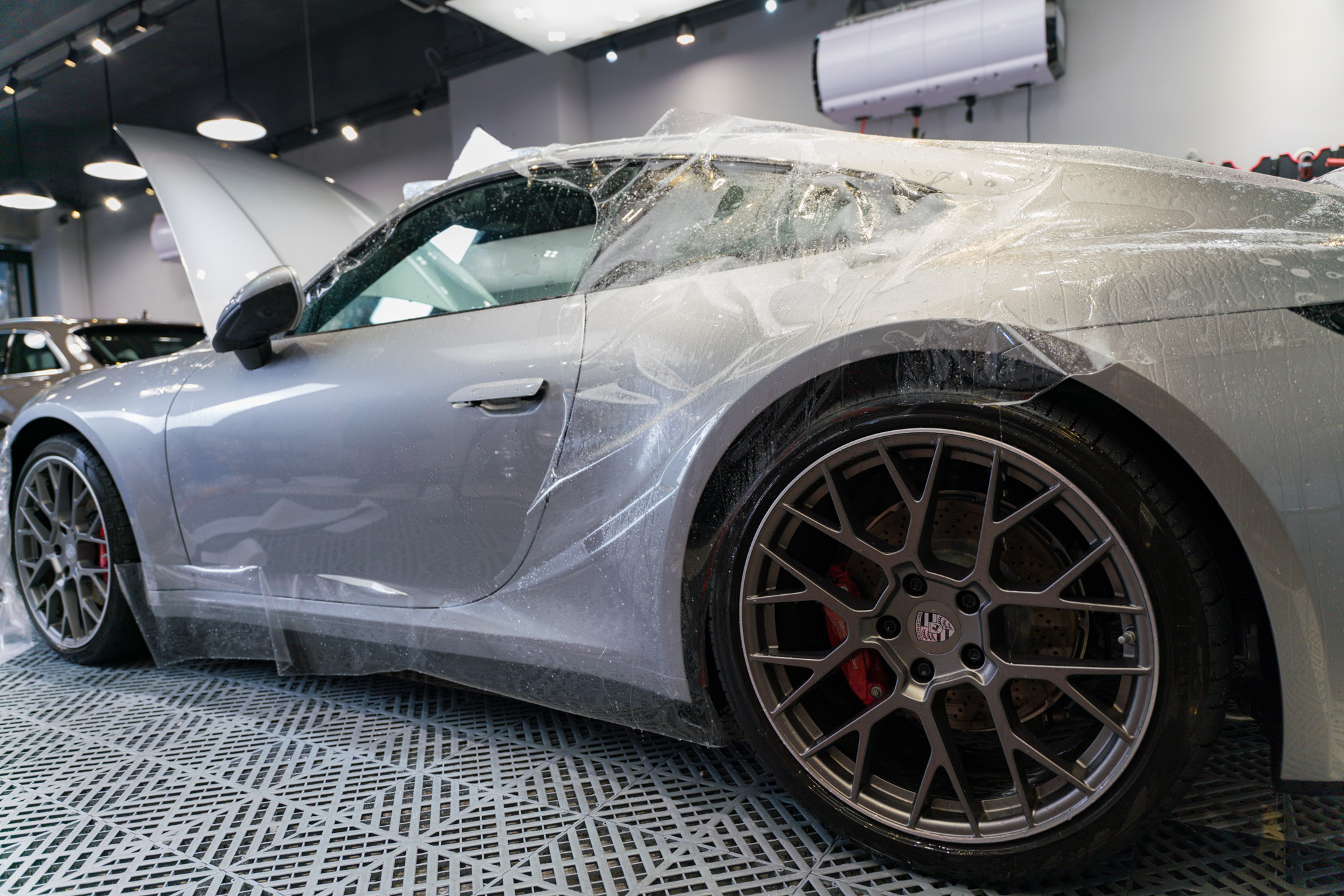 Porsche 911 (992) Carrera S 透明 PPF 施工作品