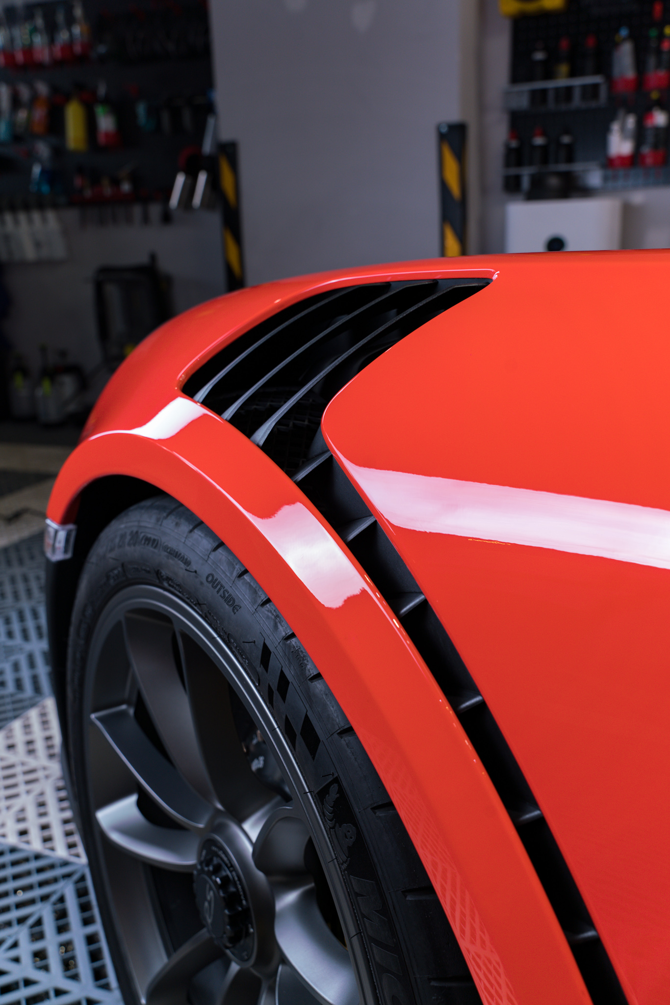 Porsche 911 GT3RS 透明 PPF 施工作品