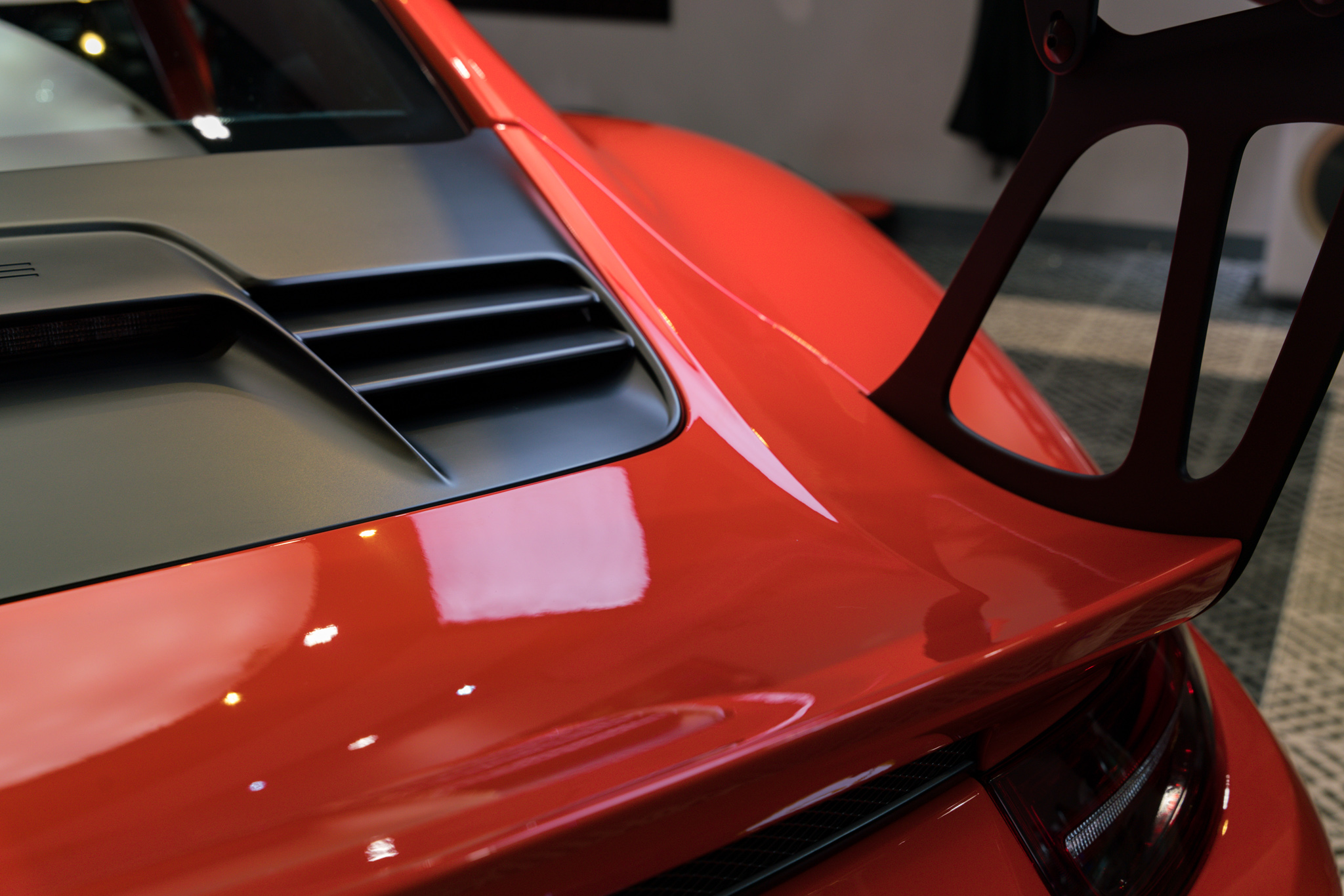 Porsche 911 GT3RS 透明 PPF 施工作品