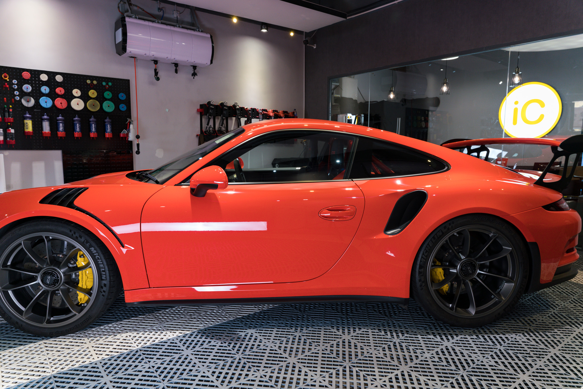 Porsche 911 GT3RS 透明 PPF 施工作品