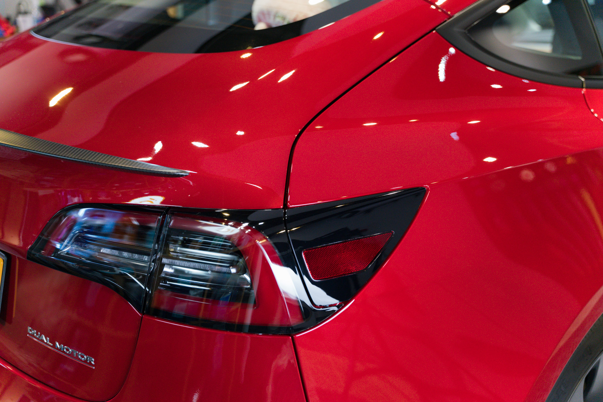 Tesla Model 3 Multi-Coat Red Performance 鍍膜 施工作品