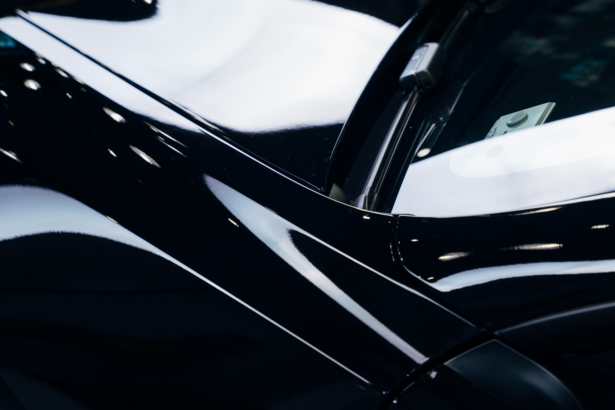 Tesla Model 3 Solid Black 透明 PPF 施工作品