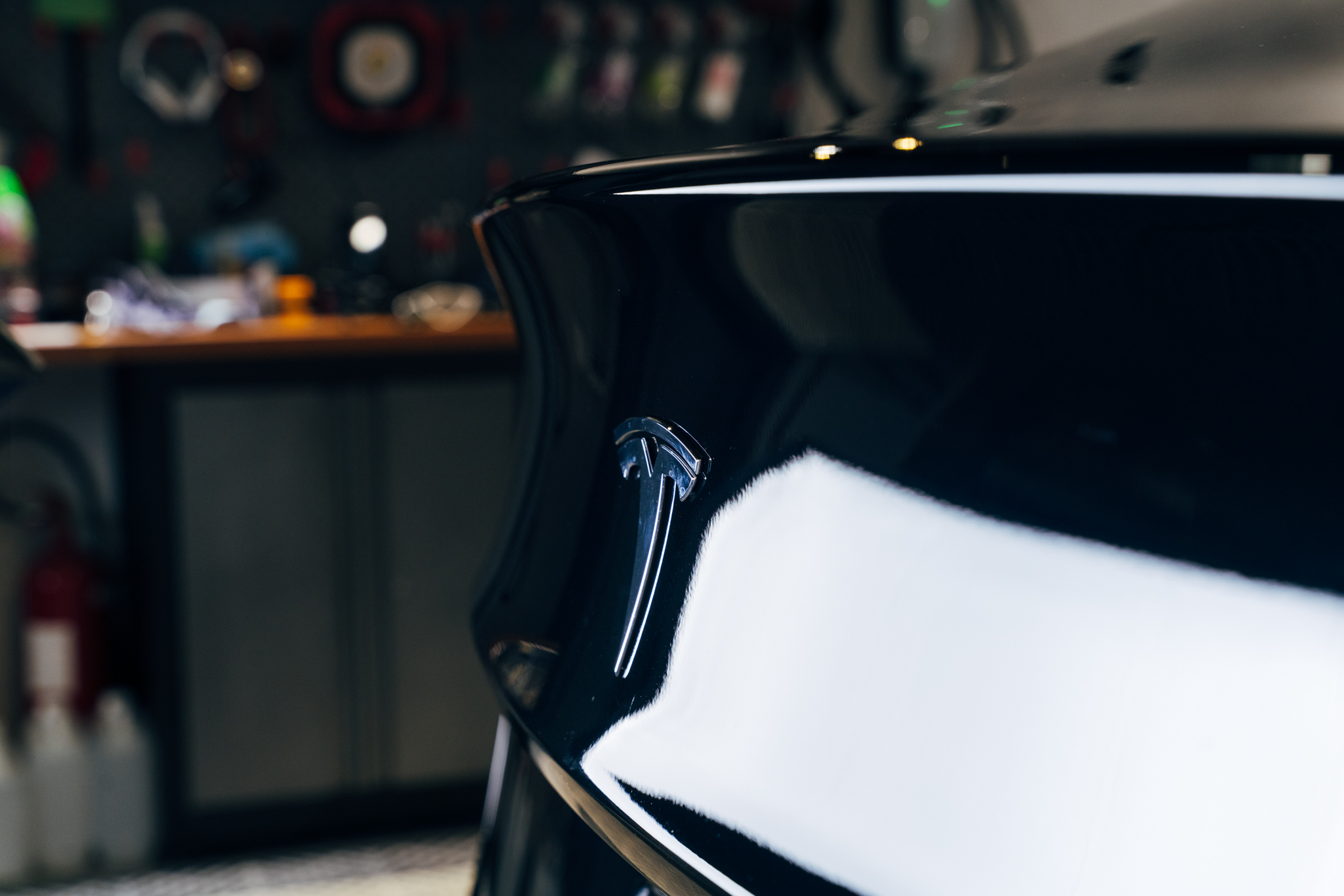 Tesla Model 3 Solid Black 透明 PPF 施工作品