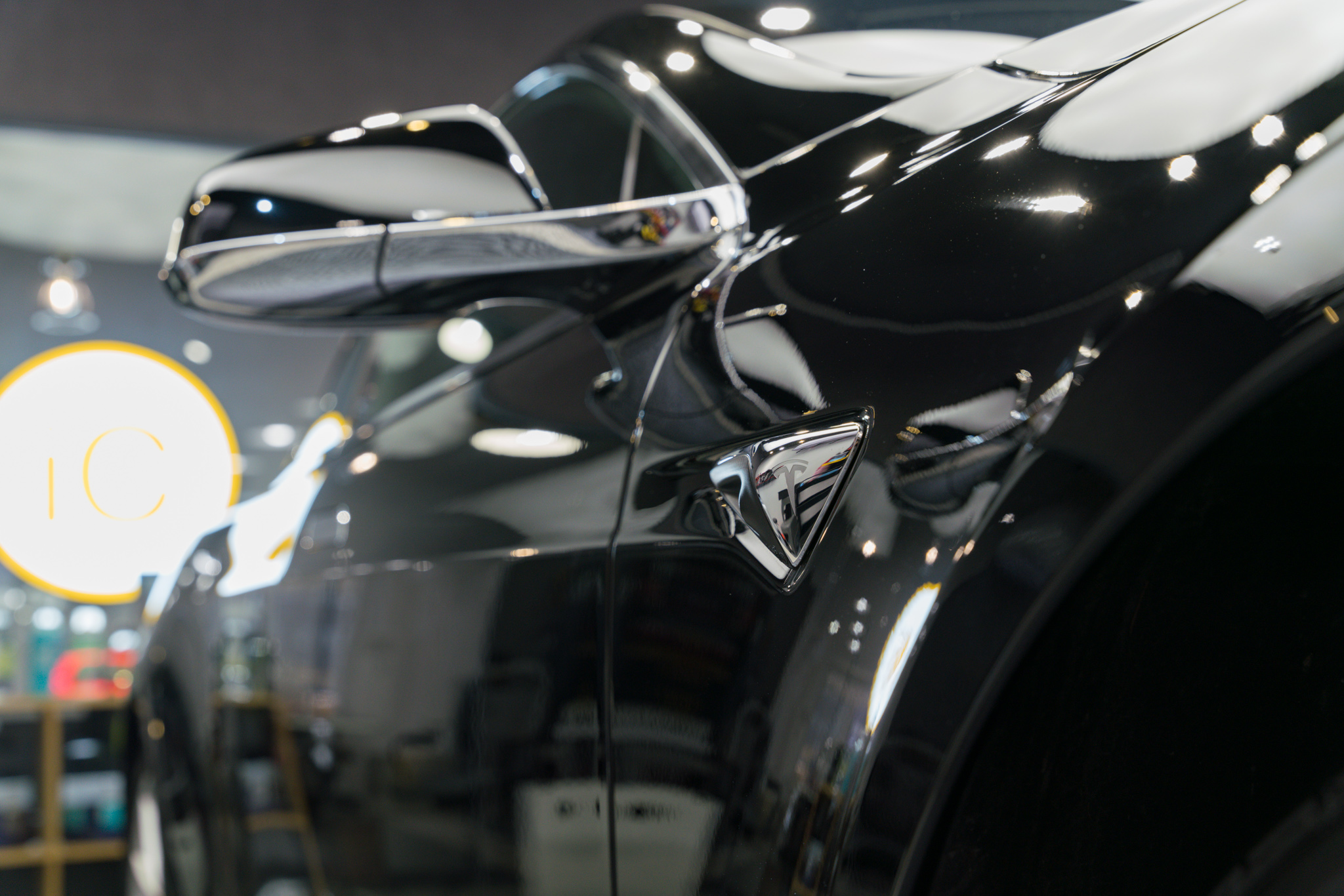 Tesla Model S 2017 鍍膜 施工作品