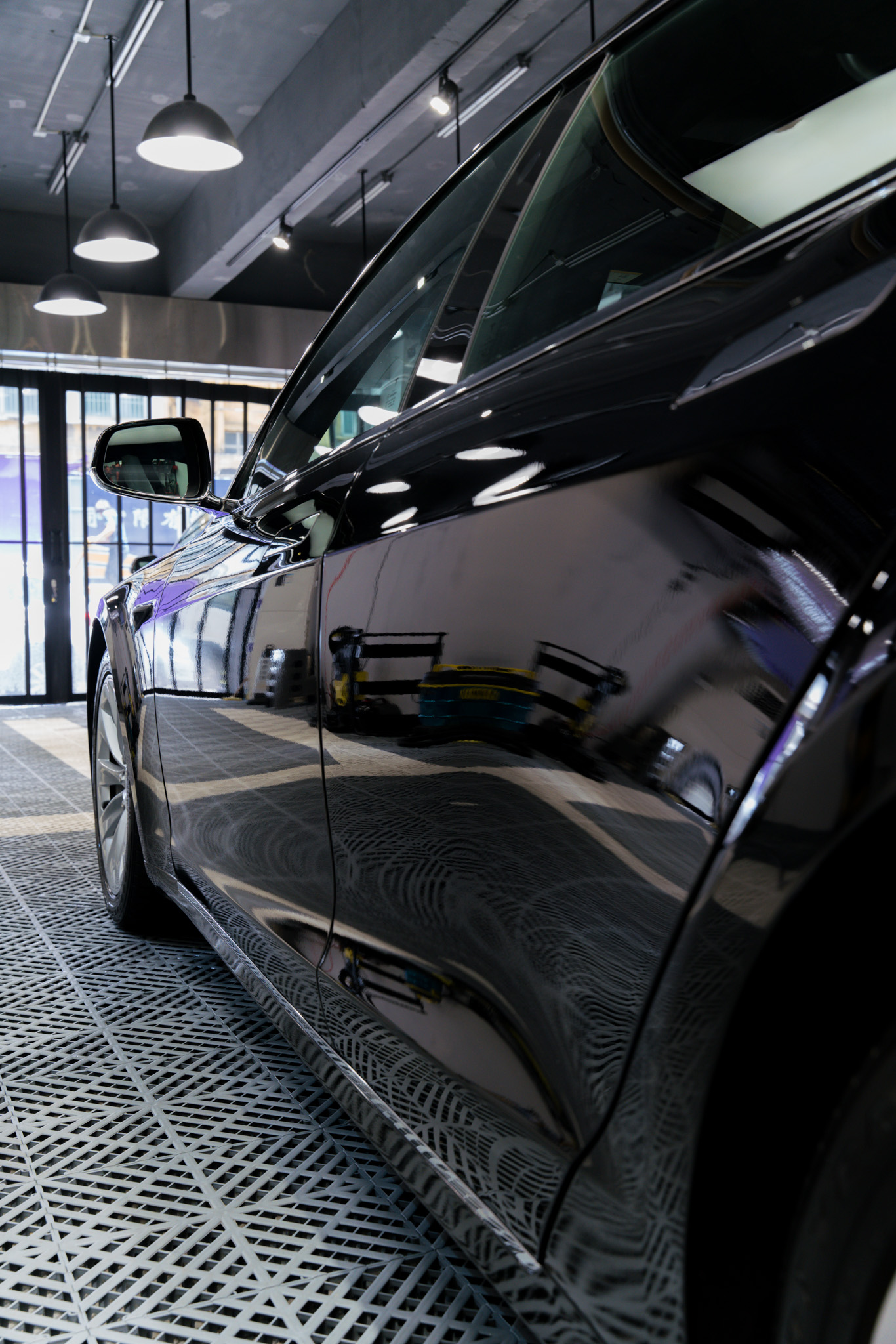 Tesla Model S 2017 鍍膜 施工作品