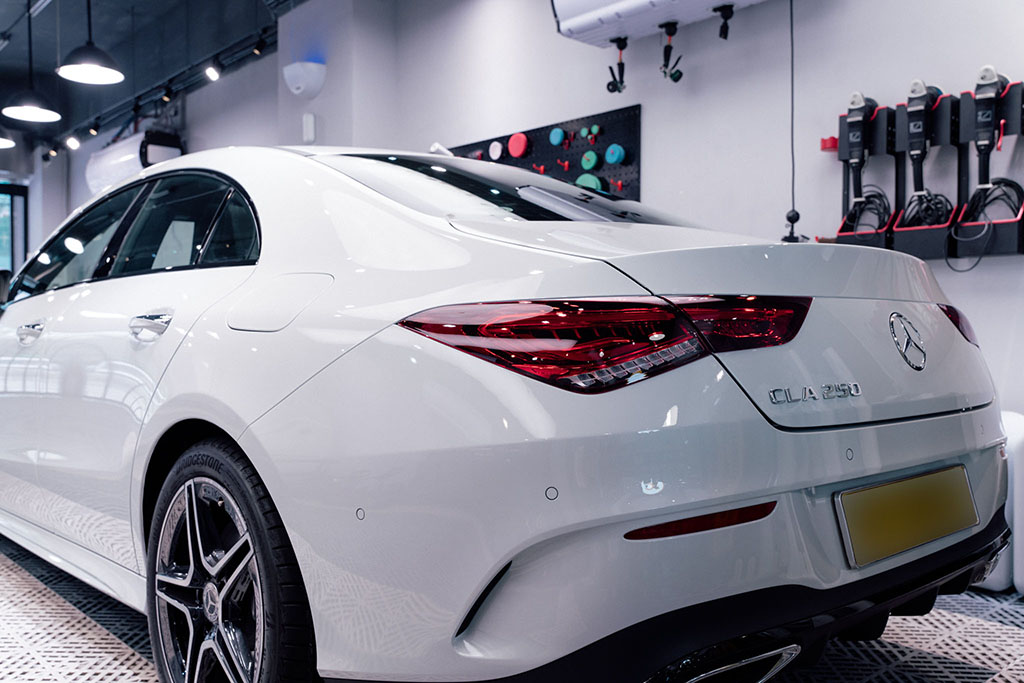 Mercedes-Benz CLA 250 鍍膜 施工作品