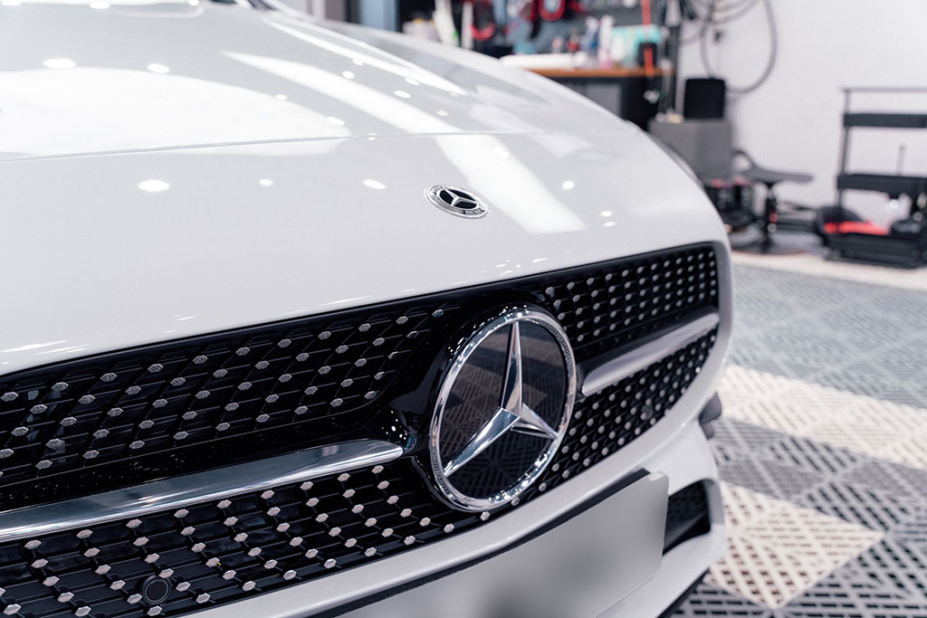 Mercedes-Benz CLA 250 鍍膜 施工作品