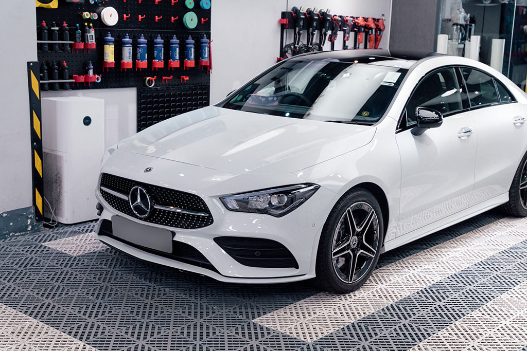 Mercedes-Benz CLA 250 鍍膜 施工作品