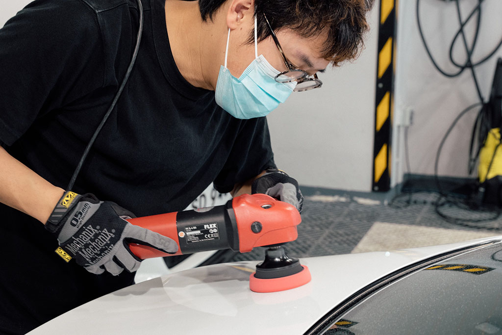 Mercedes-Benz CLA 250 鍍膜 施工作品