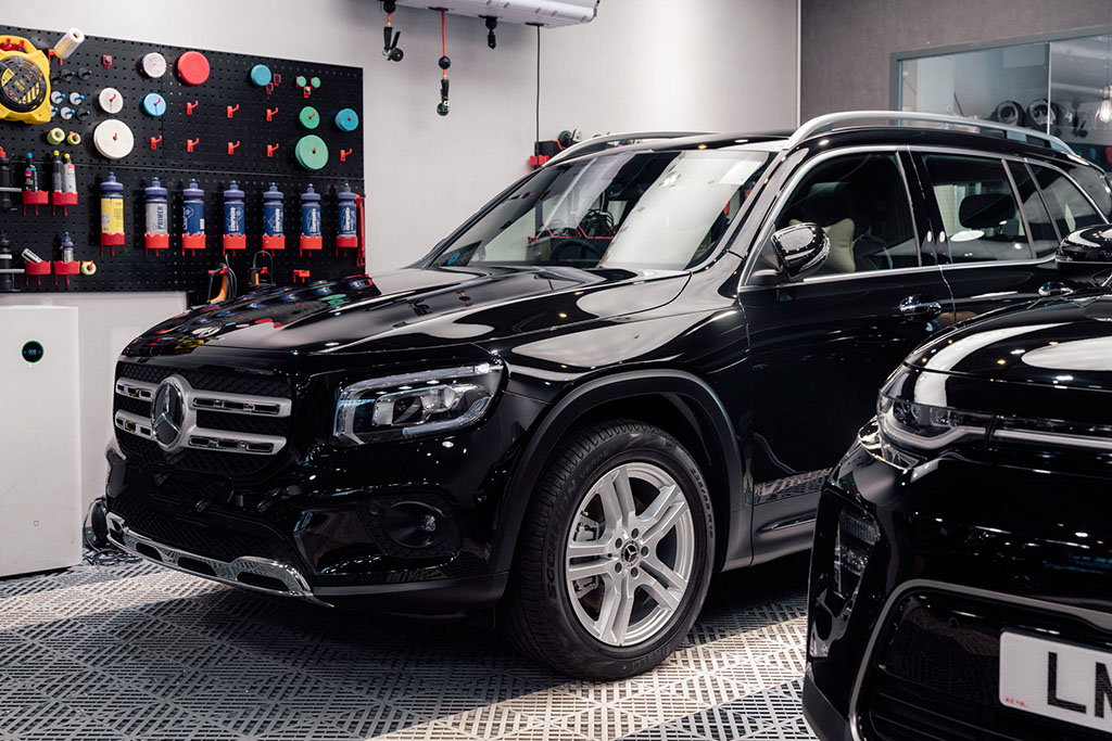 Mercedes-Benz GLB 250 鍍膜 施工作品