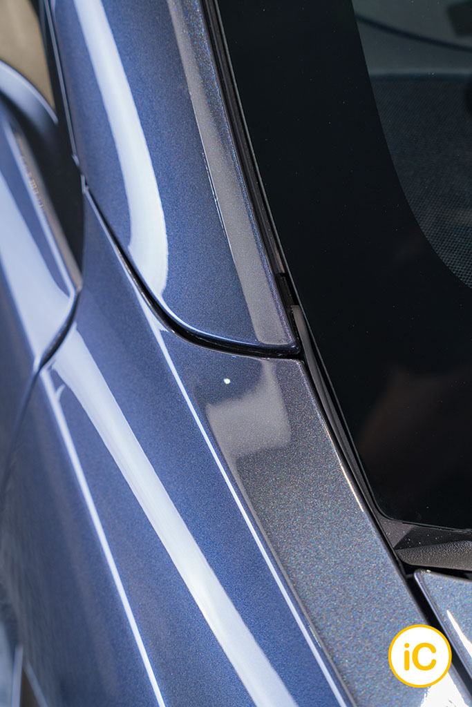 Tesla Model 3 Midnight Silver Metallic 透明 PPF 施工作品