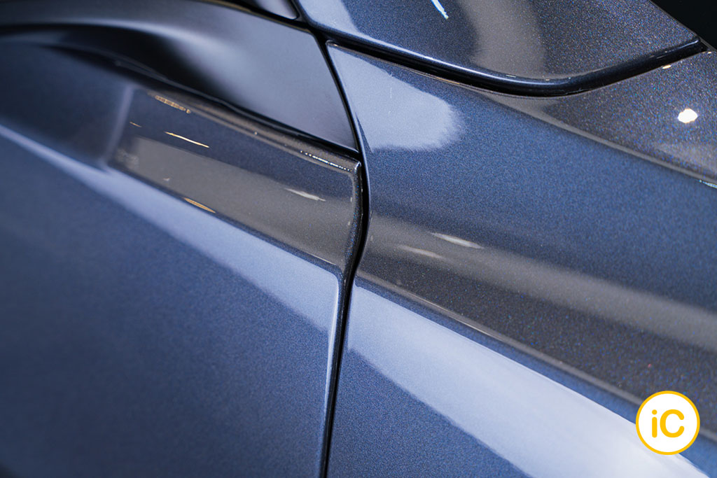Tesla Model 3 Midnight Silver Metallic 透明 PPF 施工作品