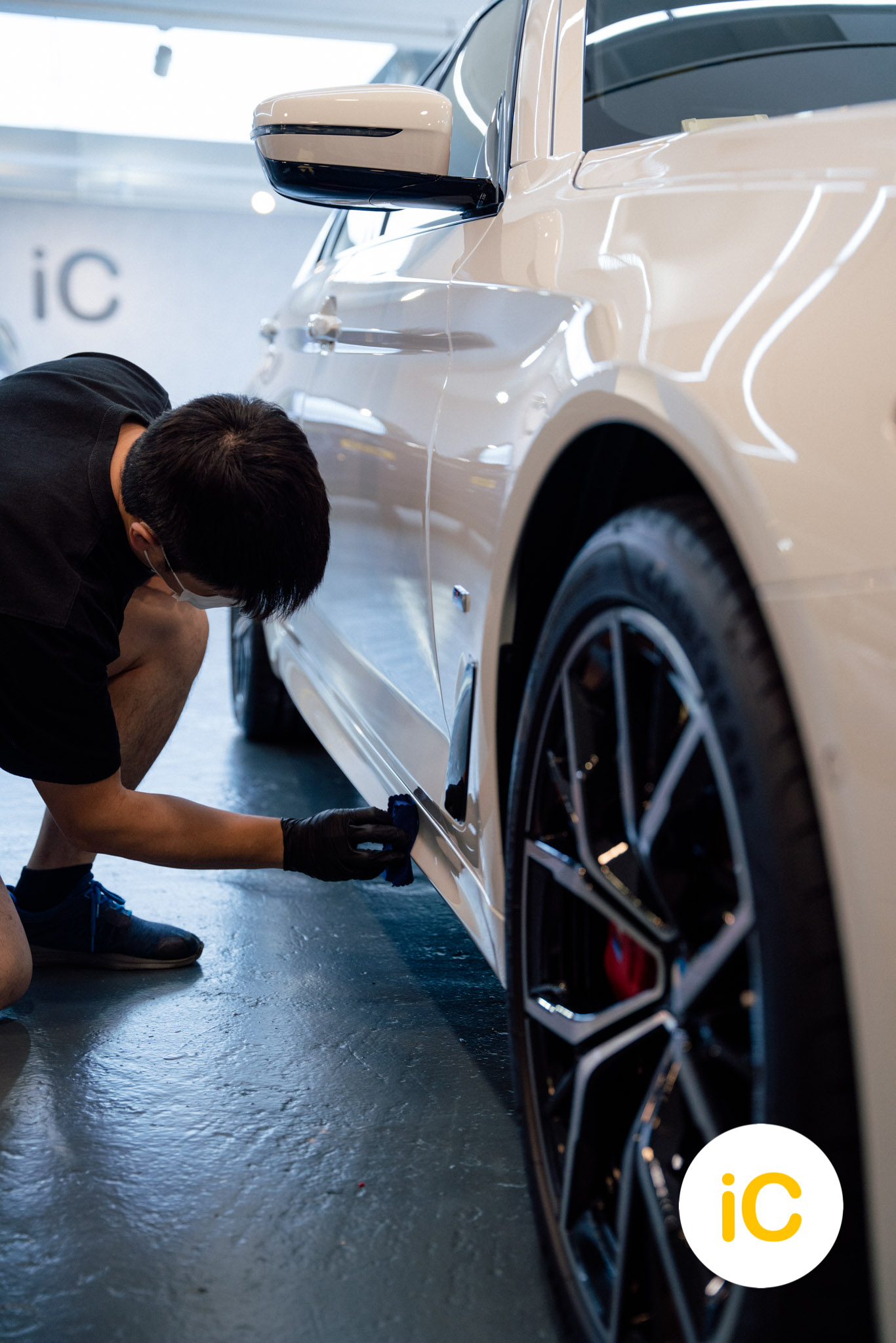 BMW THE 5 透明 PPF 施工作品