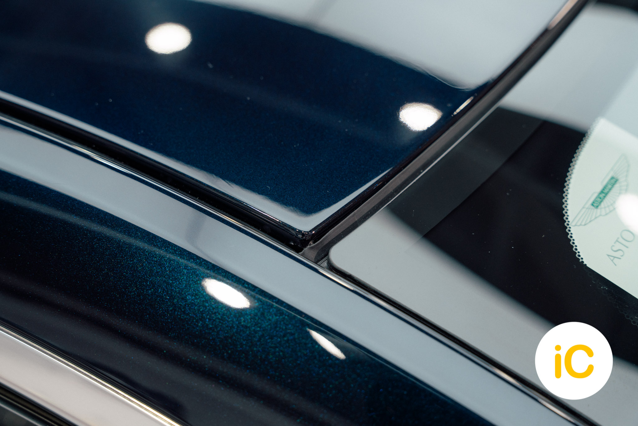 Aston Martin Vantage 透明 PPF 施工作品