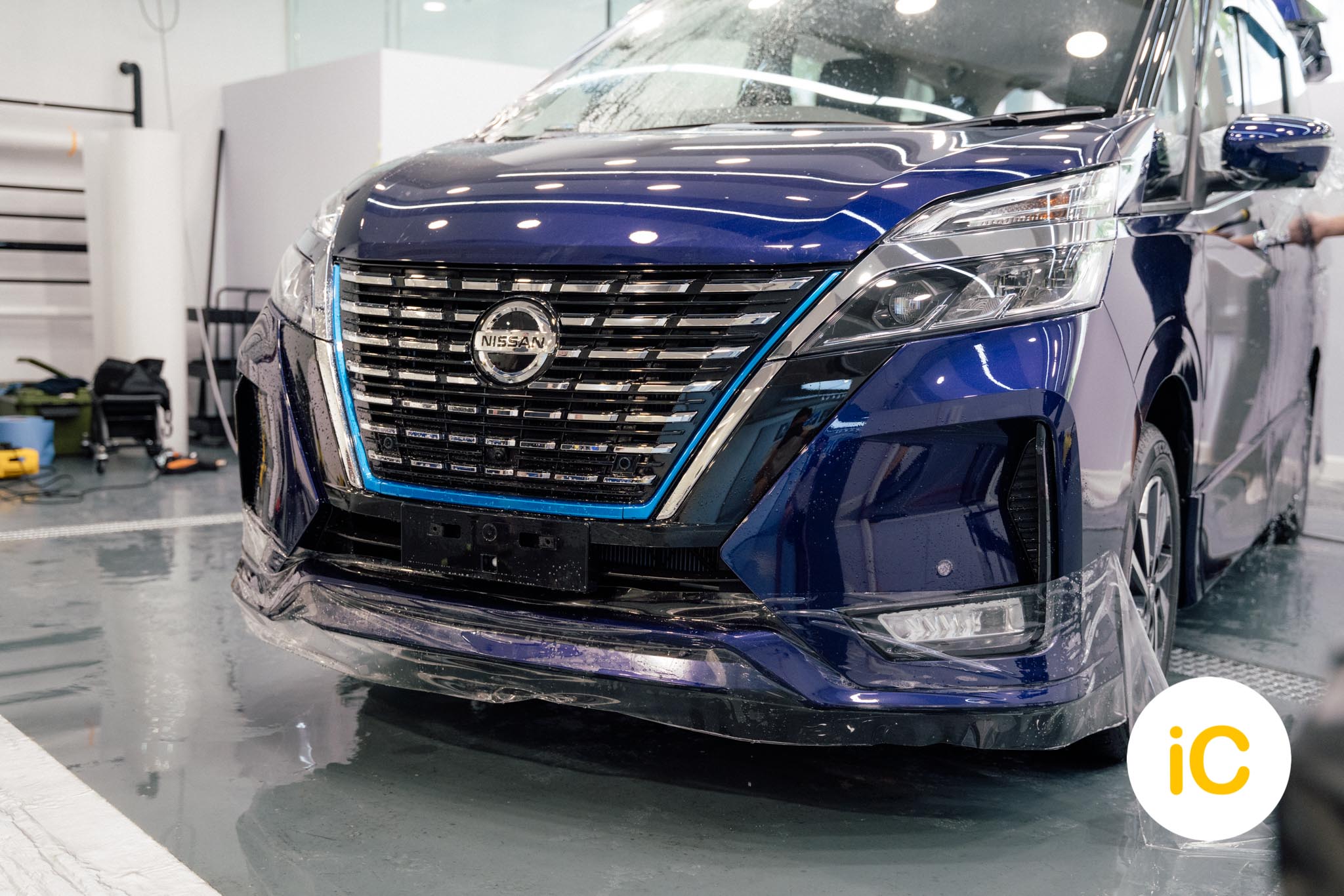 Nissan Serena e-POWER 透明 PPF 施工作品