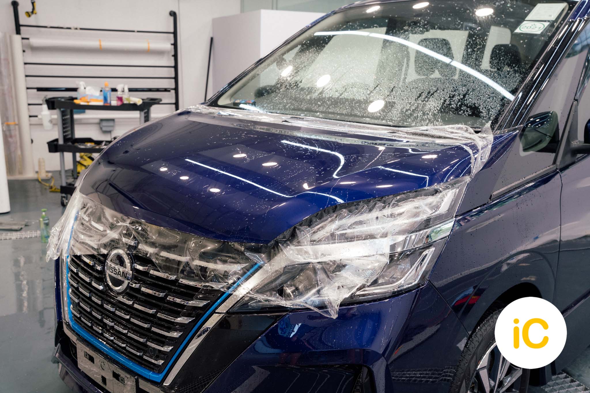 Nissan Serena e-POWER 透明 PPF 施工作品