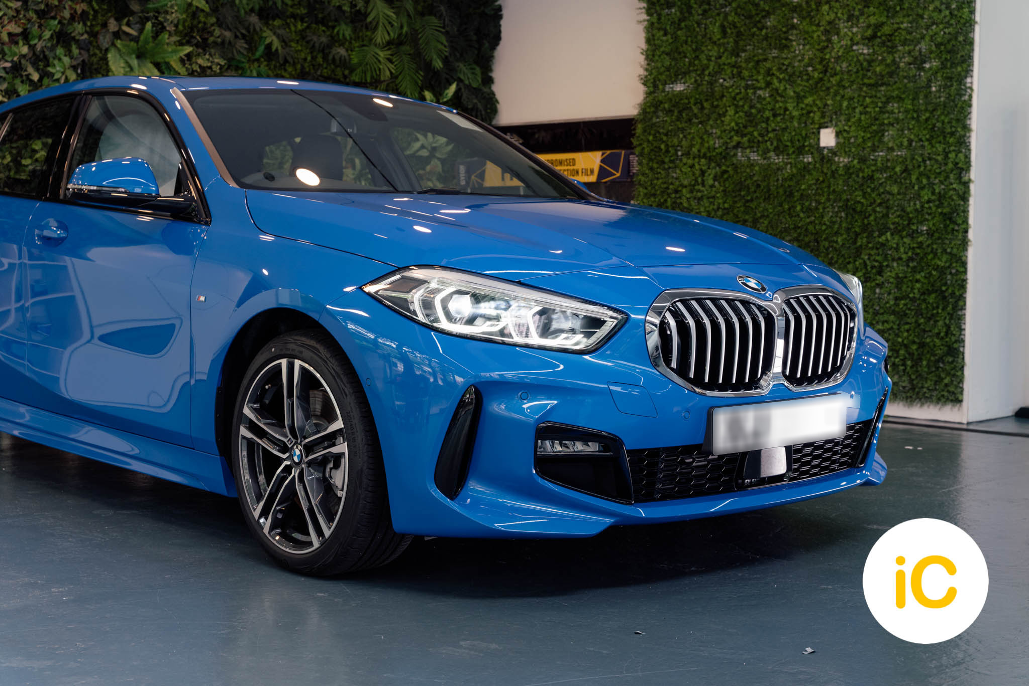 BMW THE 1 鍍膜 施工作品