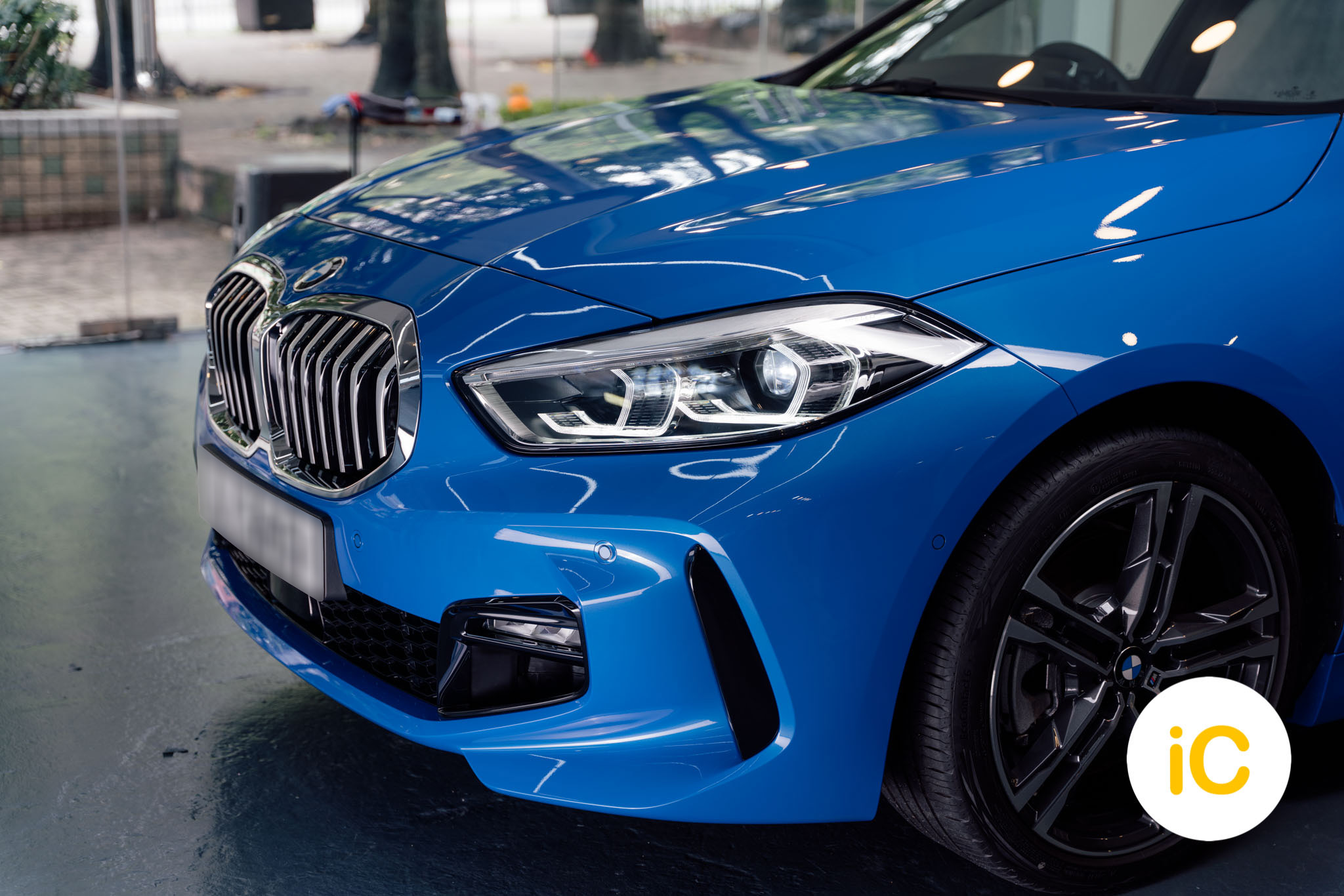 BMW THE 1 鍍膜 施工作品