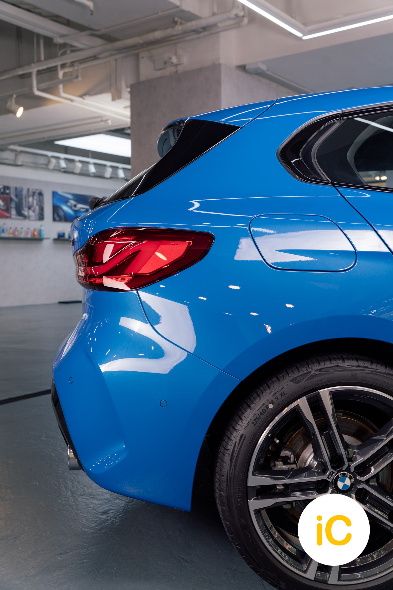 BMW THE 1 鍍膜 施工作品