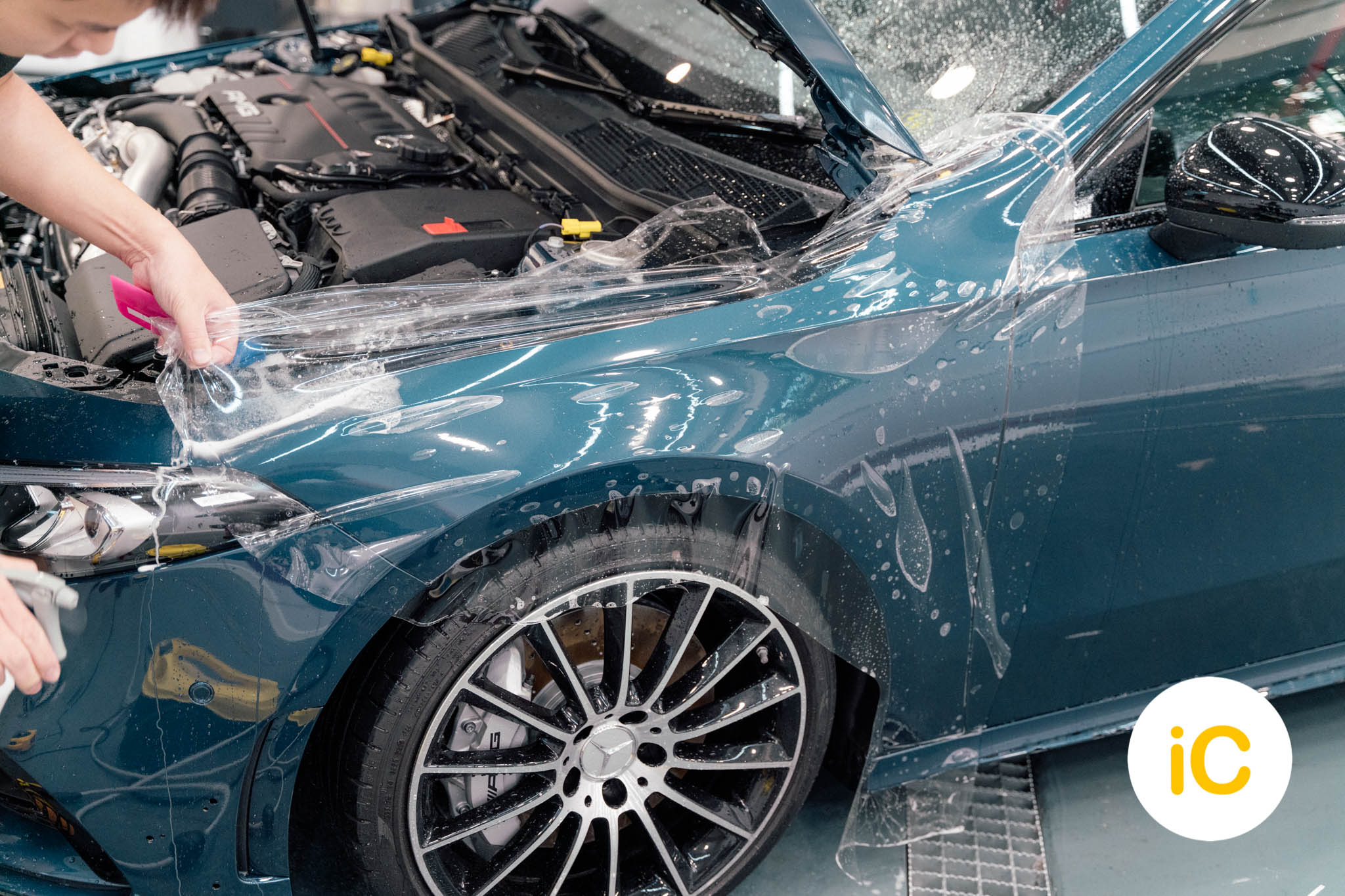 Mercedes-Benz A-Class 透明 PPF 施工作品