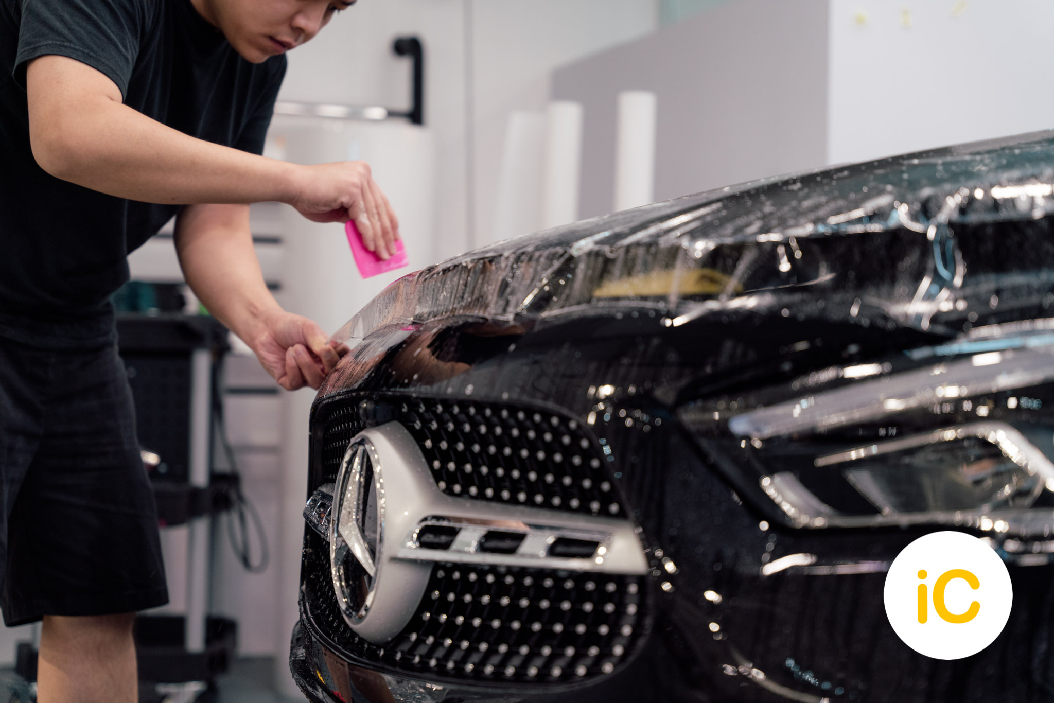Mercedes-Benz GLA 透明 PPF 施工作品