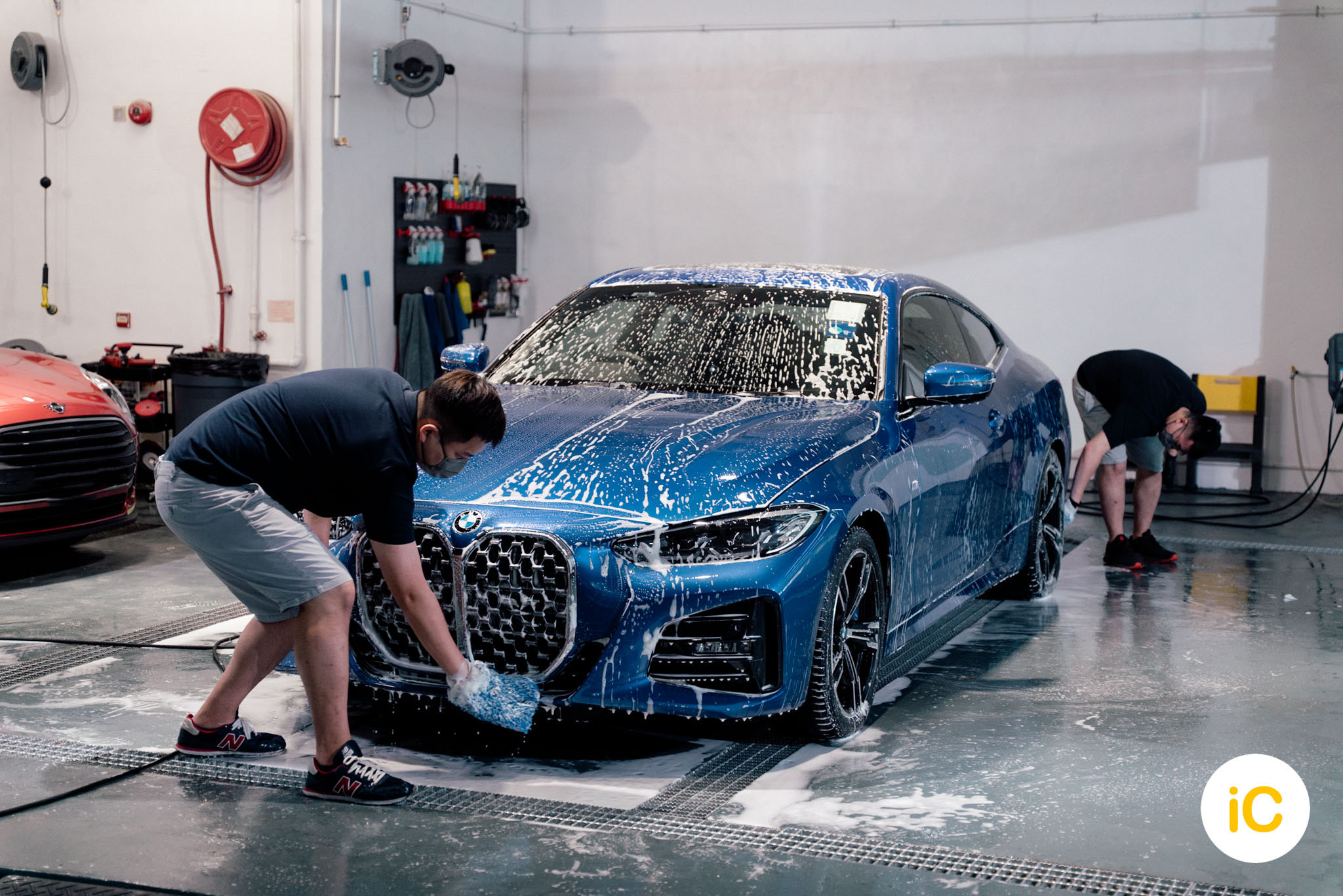 BMW THE 4 透明 PPF 施工作品