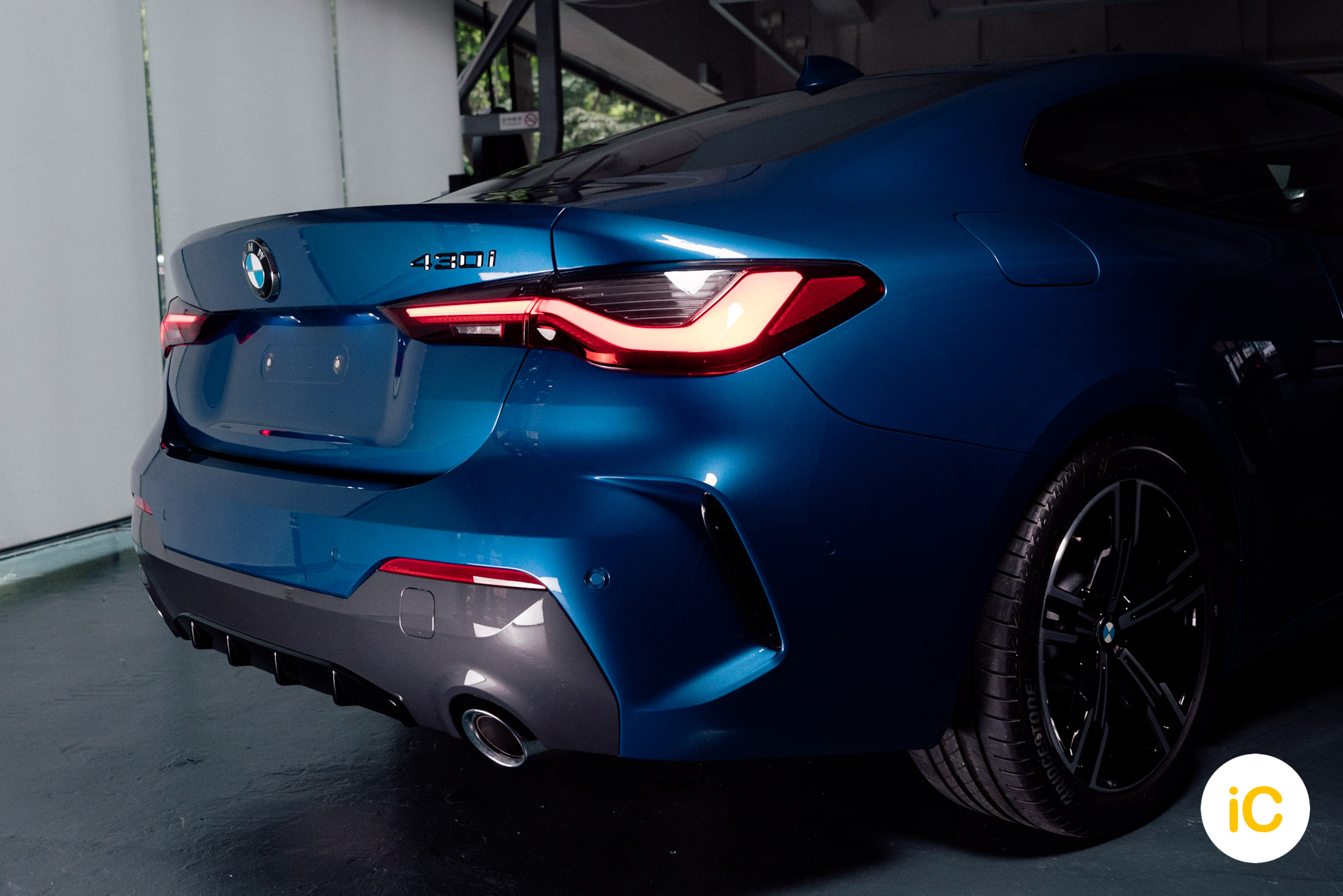 BMW THE 4 透明 PPF 施工作品
