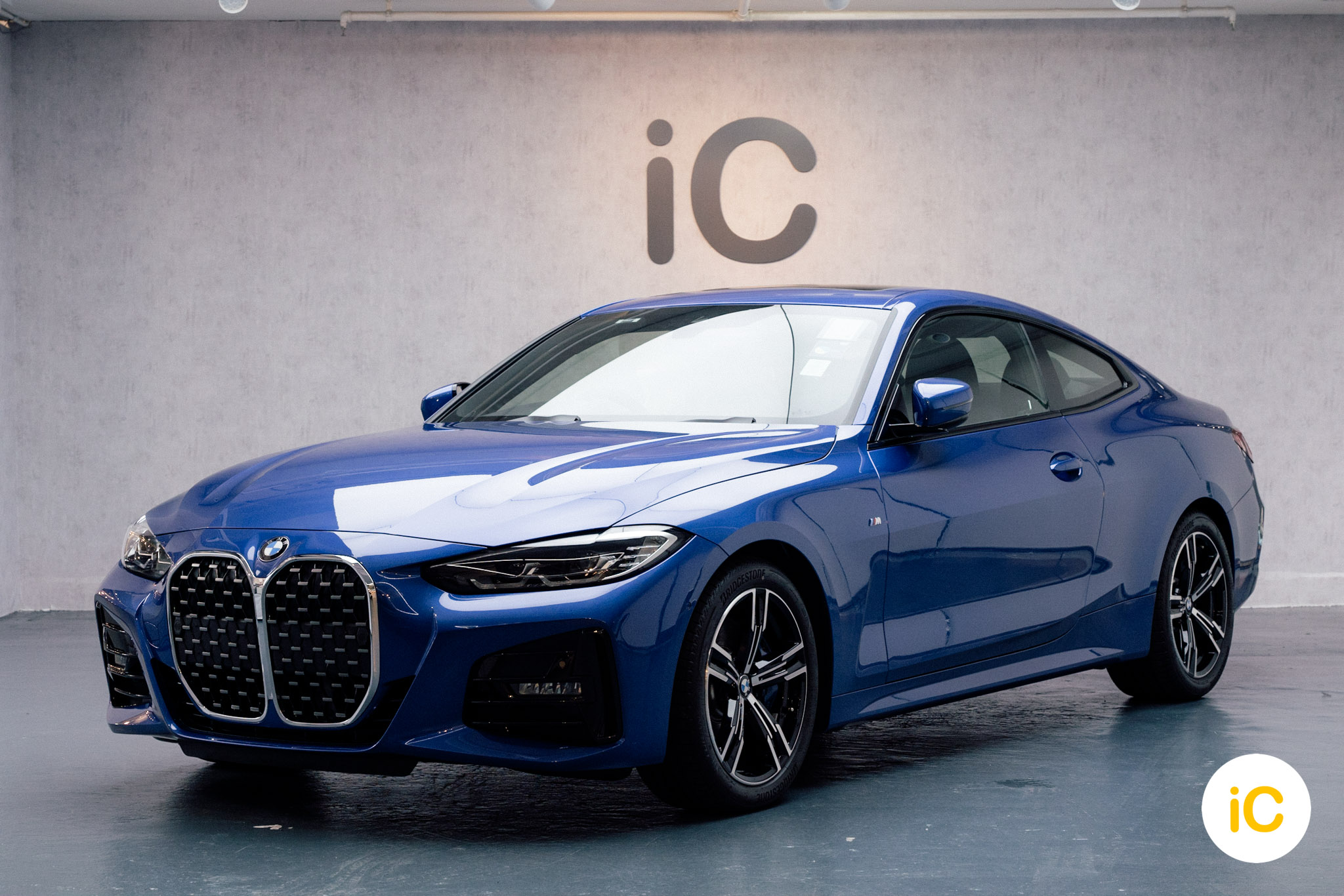 BMW THE 4 透明 PPF 施工作品