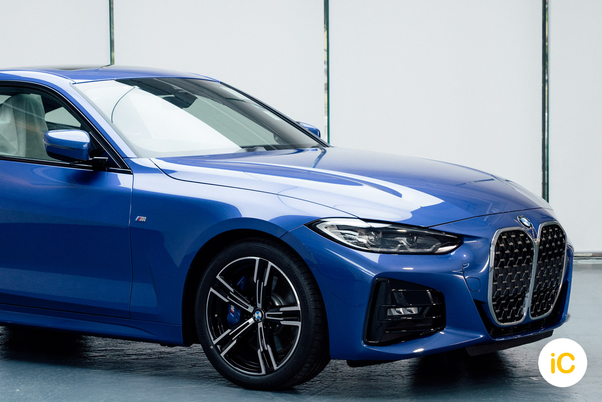BMW THE 4 透明 PPF 施工作品