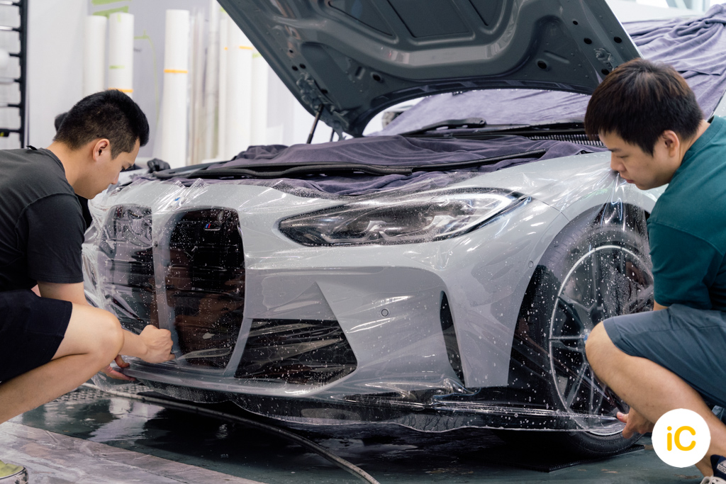 BMW M3 透明 PPF 施工作品