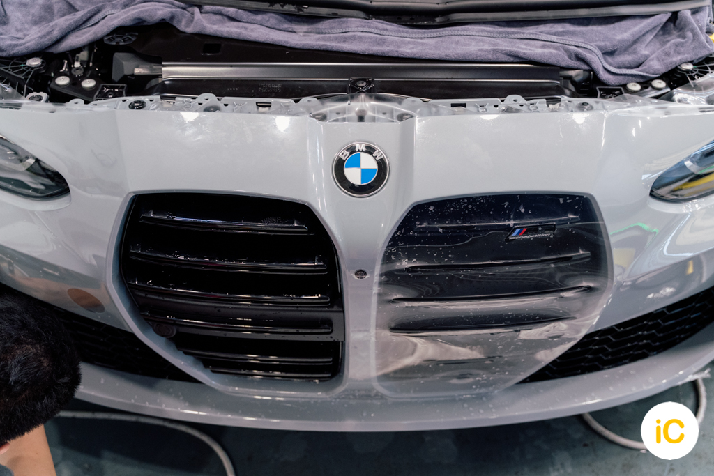 BMW M3 透明 PPF 施工作品