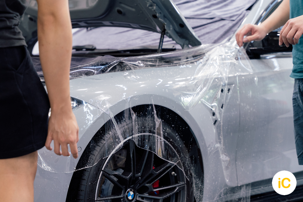 BMW M3 透明 PPF 施工作品