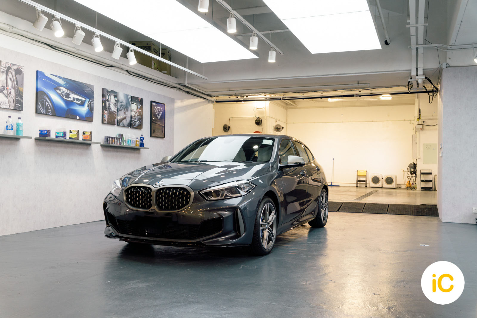 BMW THE 1 透明 PPF 施工作品