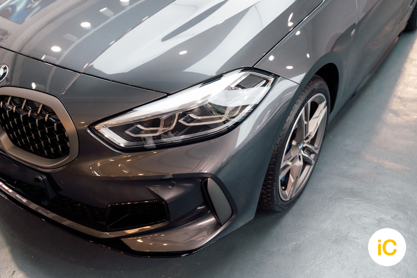 BMW THE 1 透明 PPF 施工作品