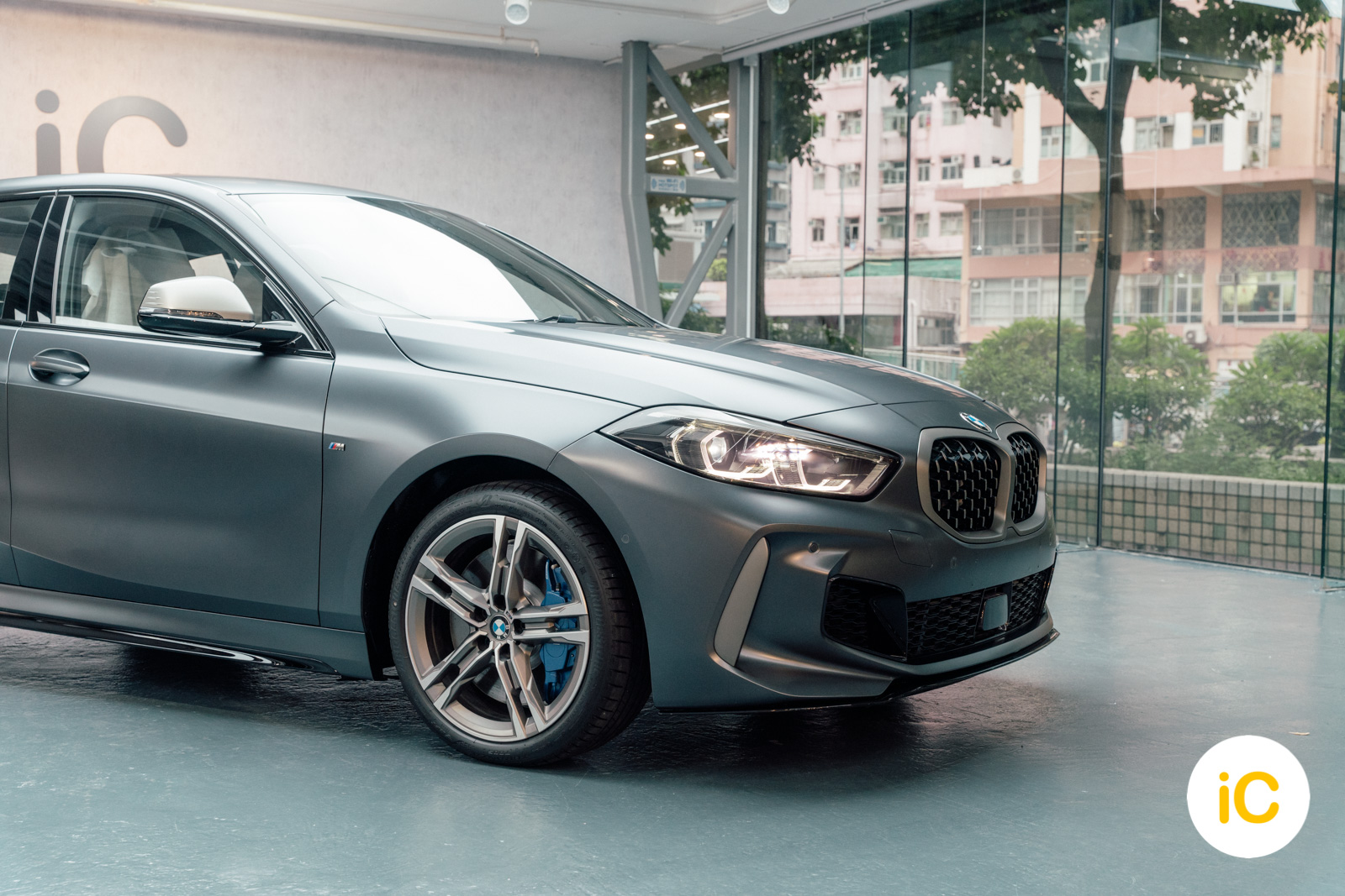 BMW THE 1 透明 PPF 施工作品