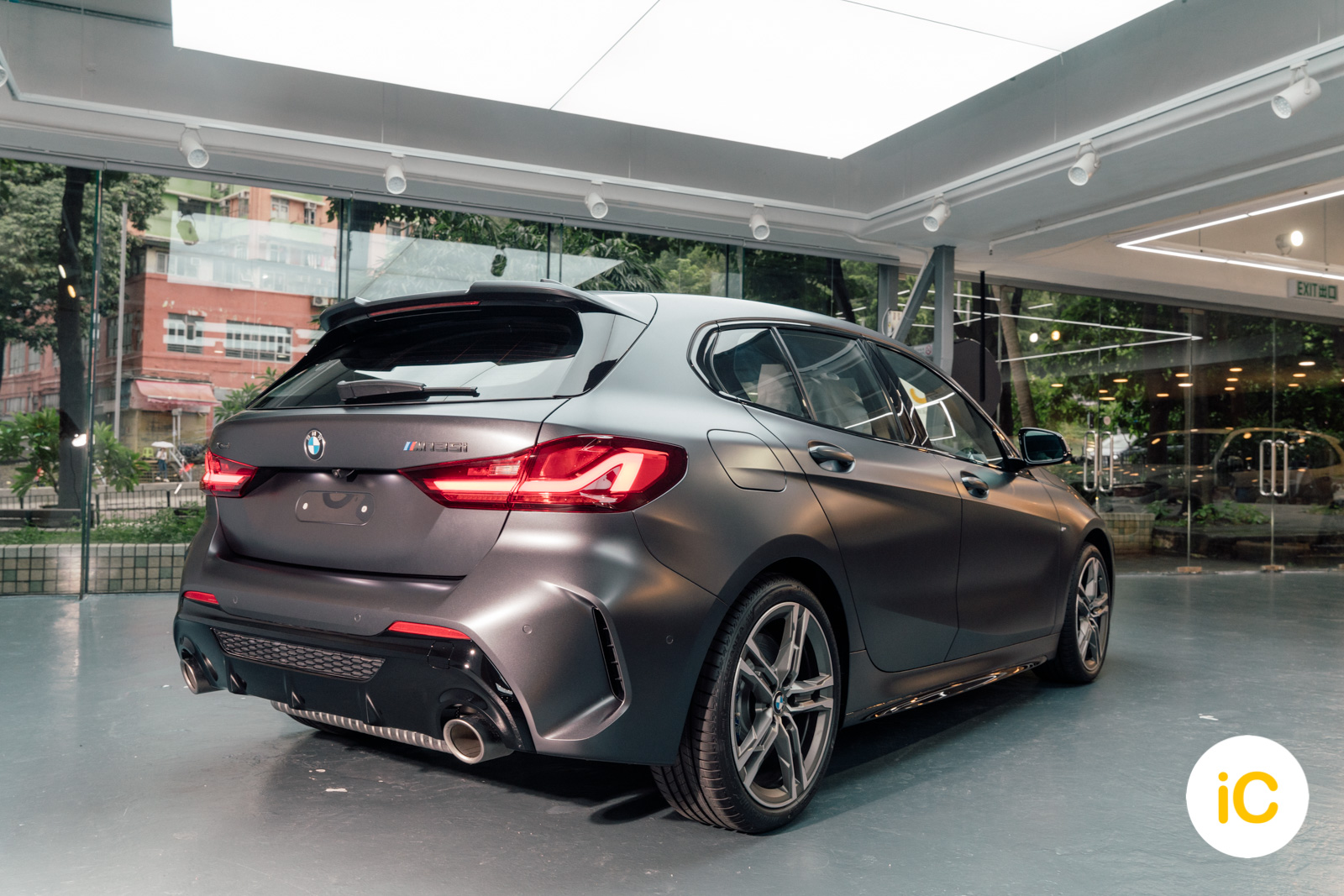 BMW THE 1 透明 PPF 施工作品