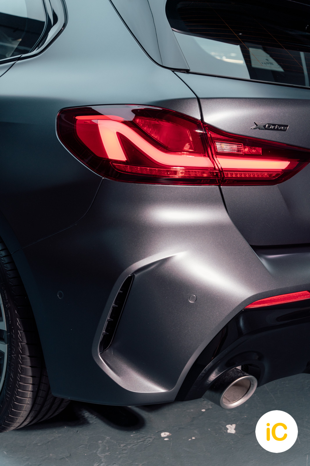 BMW THE 1 透明 PPF 施工作品