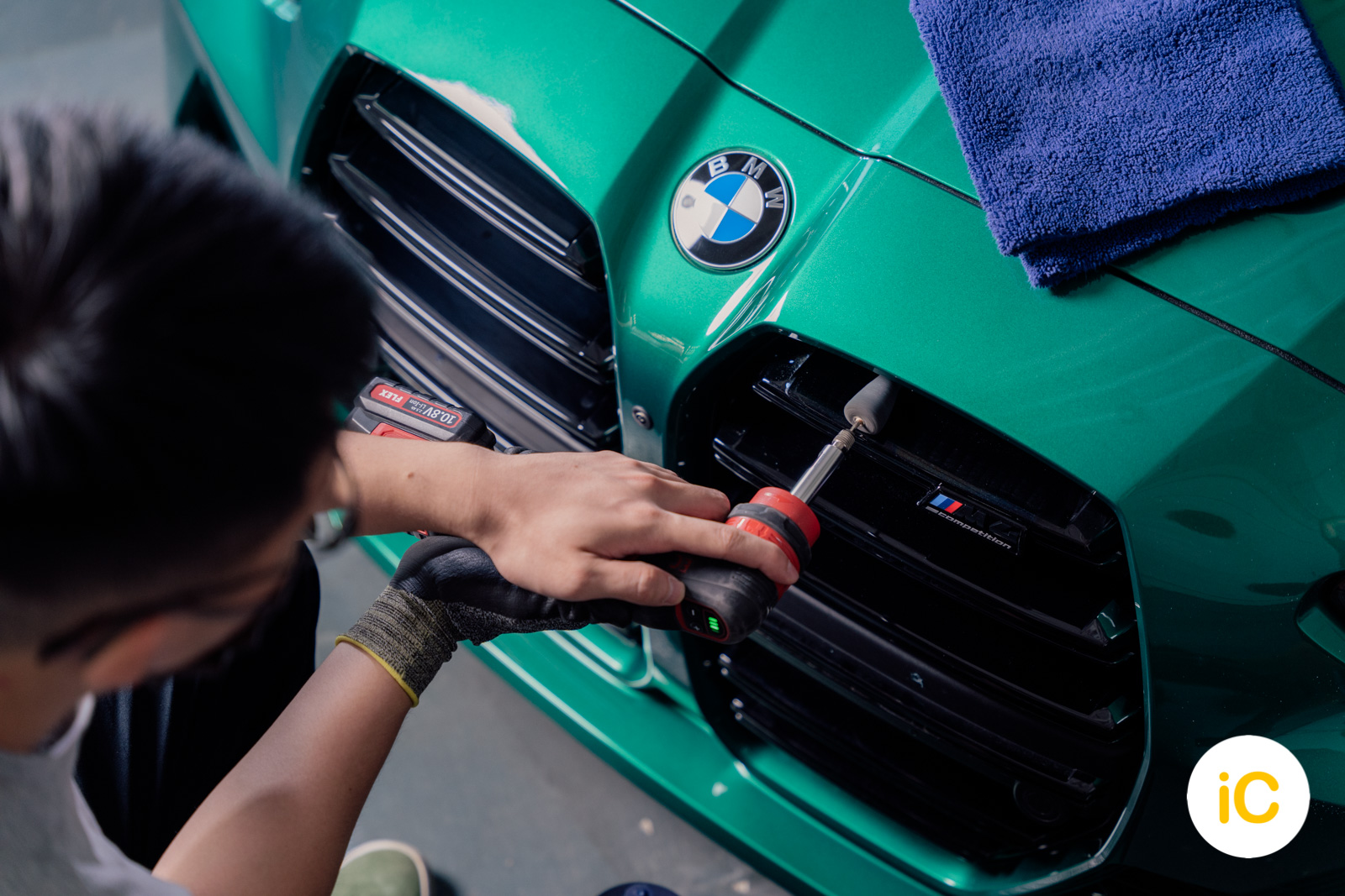 BMW M4 透明 PPF 施工作品