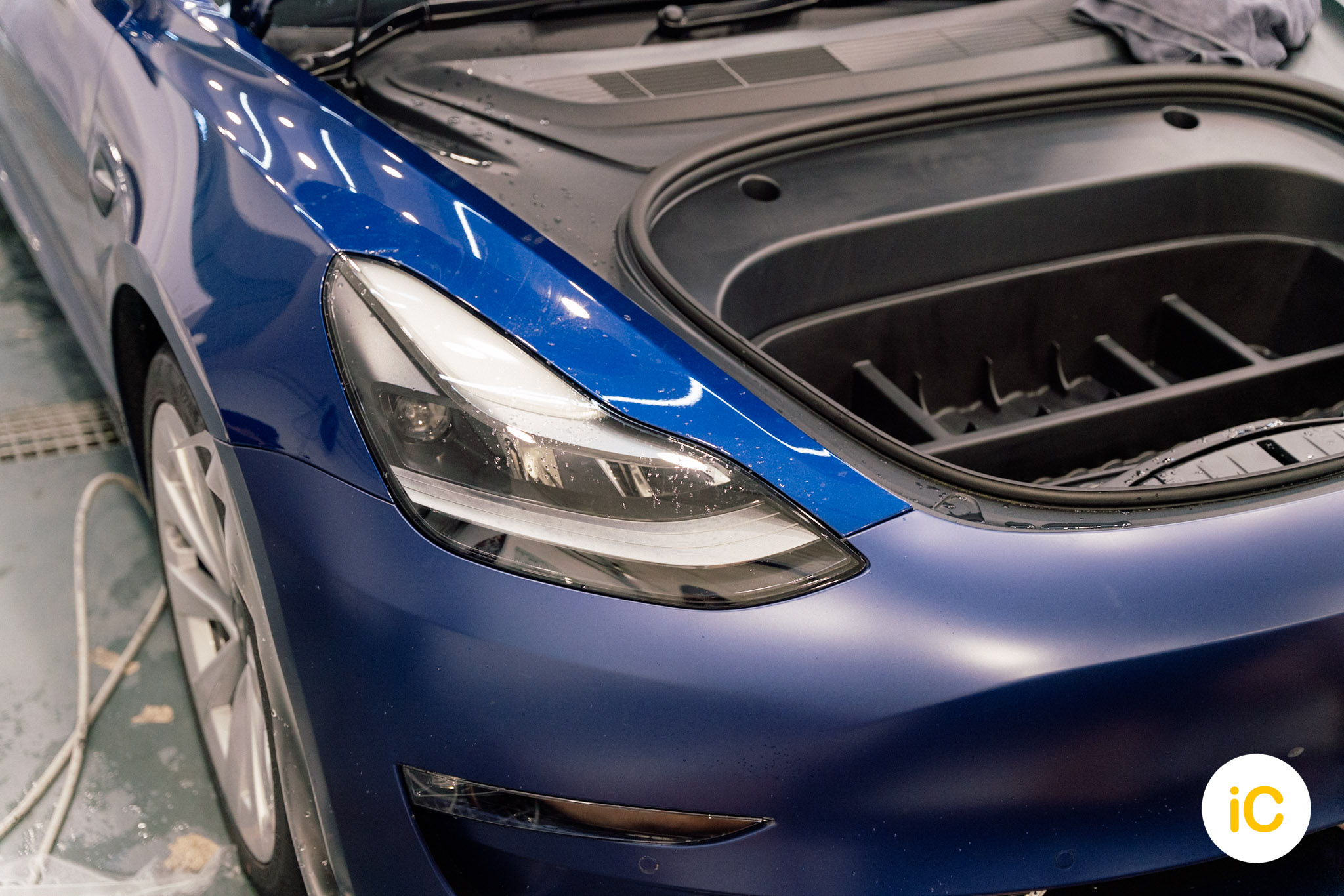 Tesla Model 3 透明 PPF 施工作品