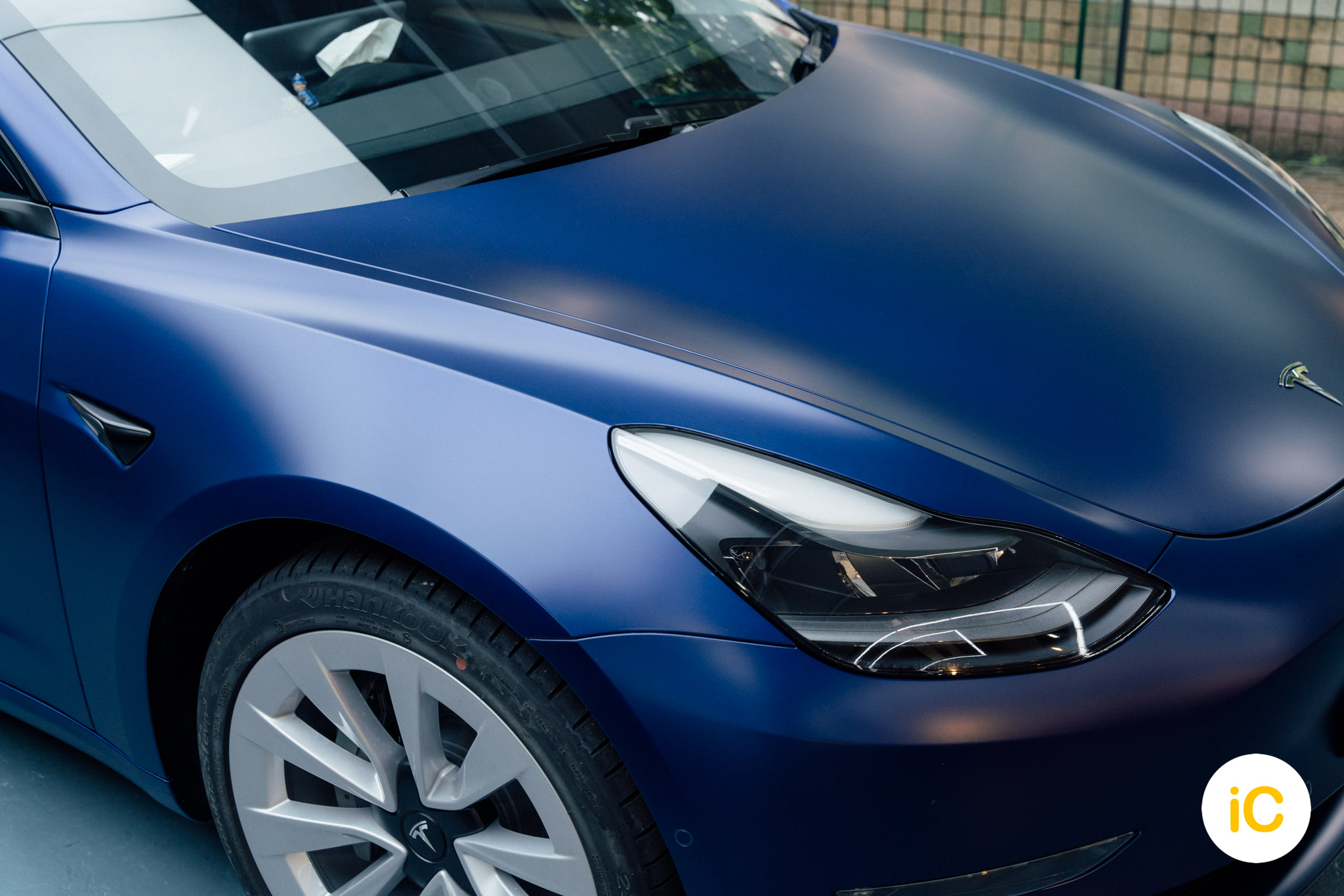Tesla Model 3 透明 PPF 施工作品