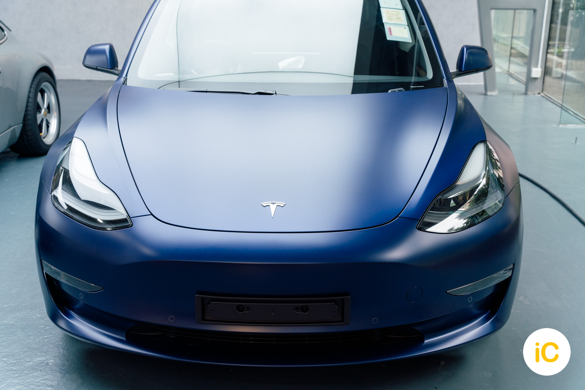 Tesla Model 3 透明 PPF 施工作品
