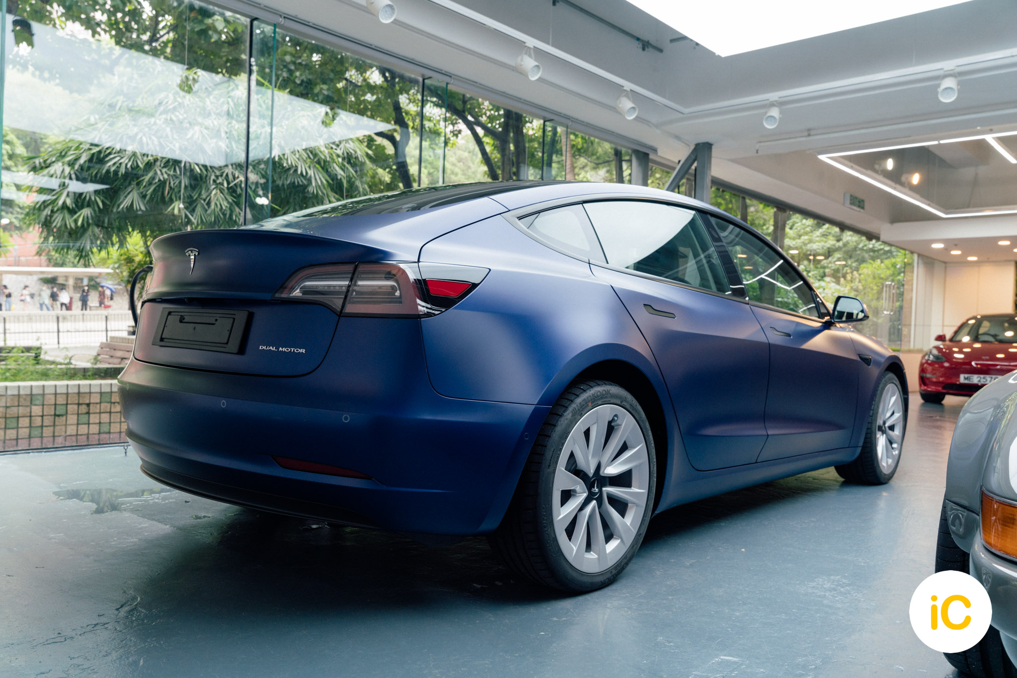 Tesla Model 3 透明 PPF 施工作品