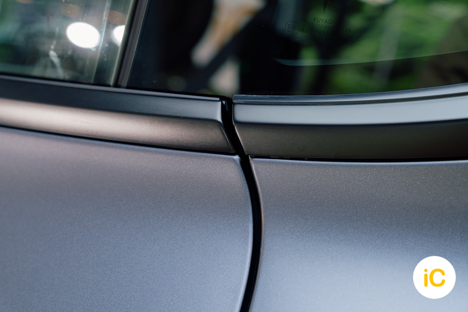 Tesla Model Y 夜銀 透明 PPF 施工作品