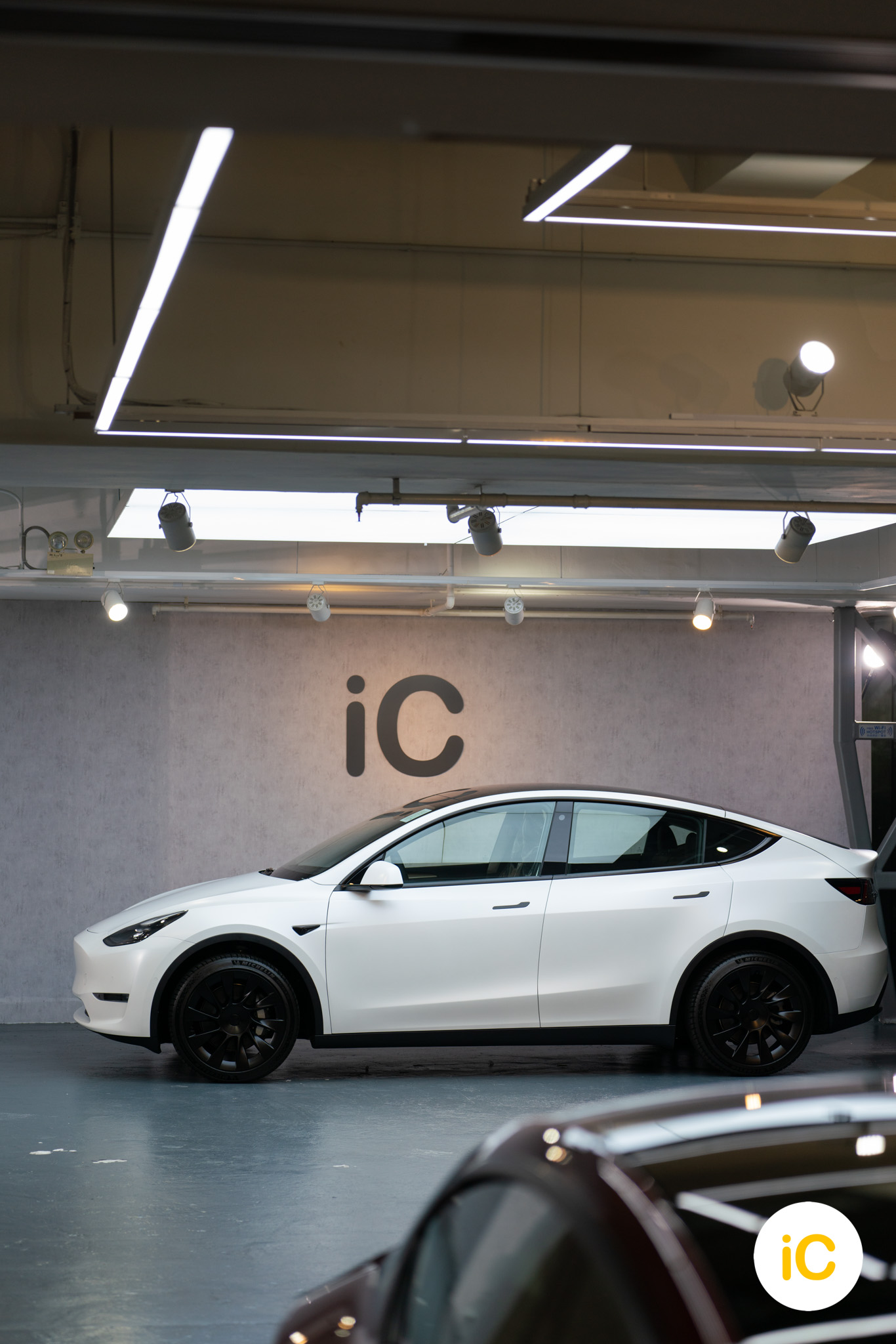 Tesla Model Y 珍珠白 透明 PPF 施工作品