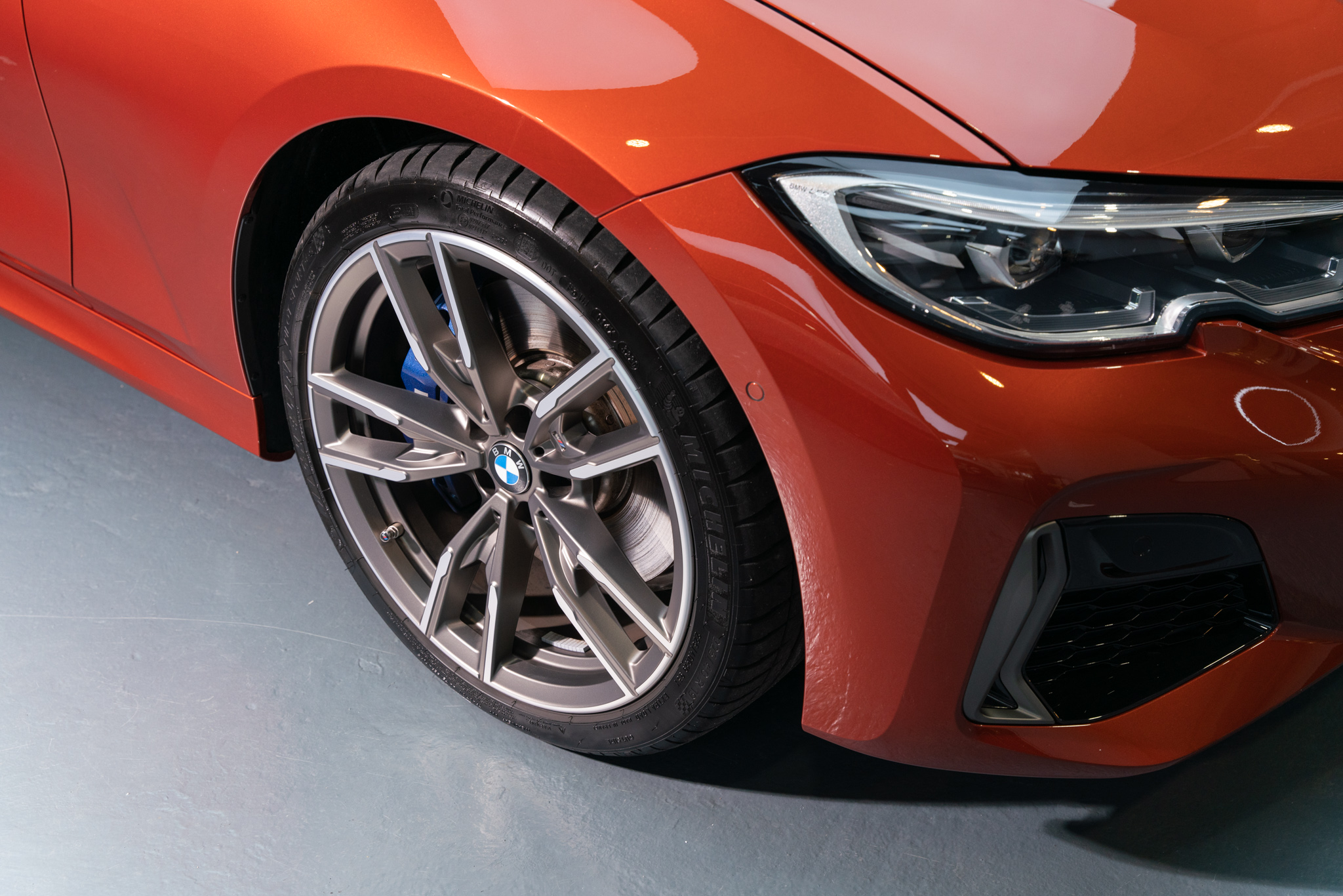 BMW THE 3 透明 PPF 施工作品